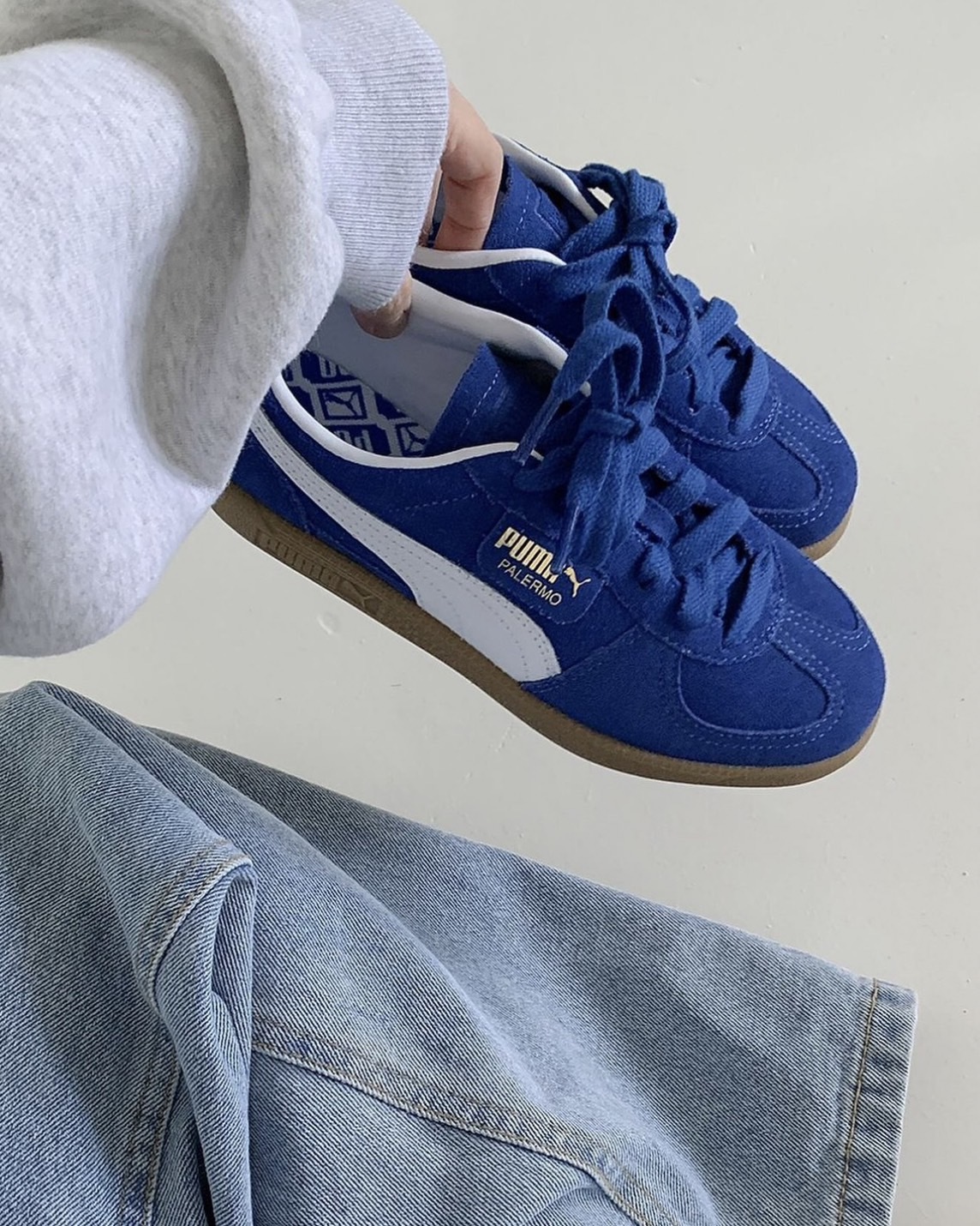 <IVE 同款>Puma Palermo 寶藍(39646307)