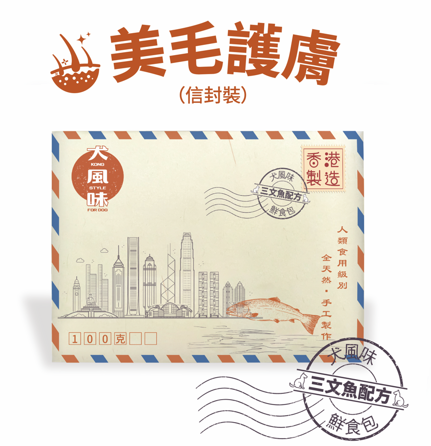 Kong Style For Dog Complete & Fresh Skin & Coat Salmon Recipe 100g