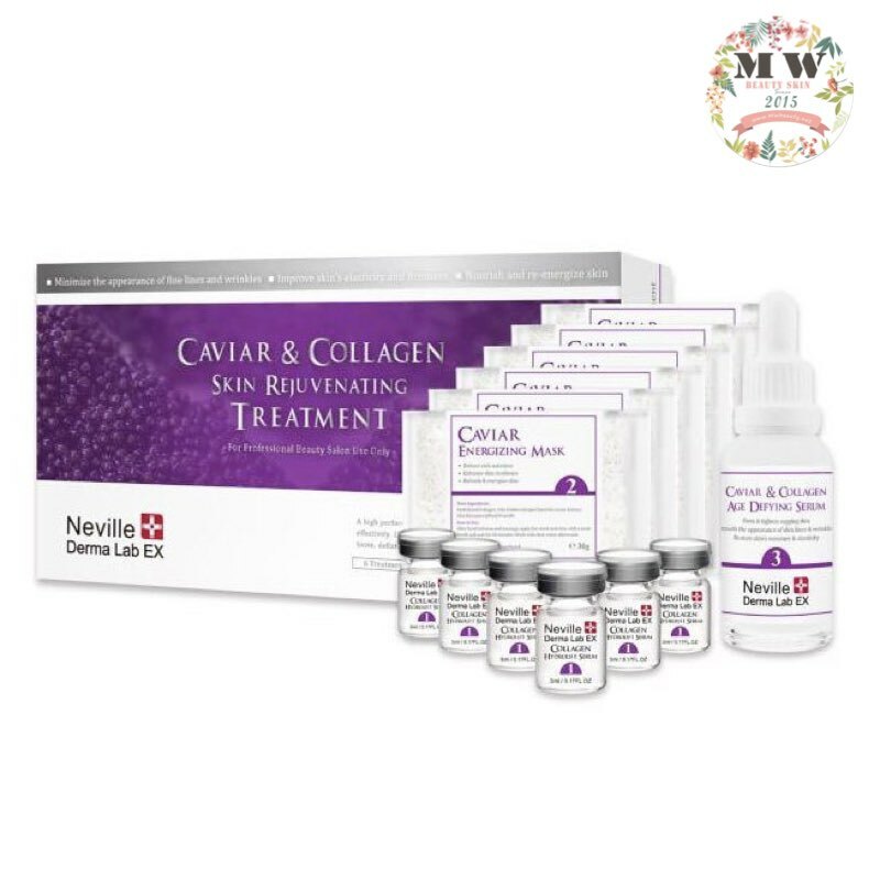 Neville 魚子膠原嫩顏潤肌療程｜1盒6套｜緊緻提拉｜去皺紋