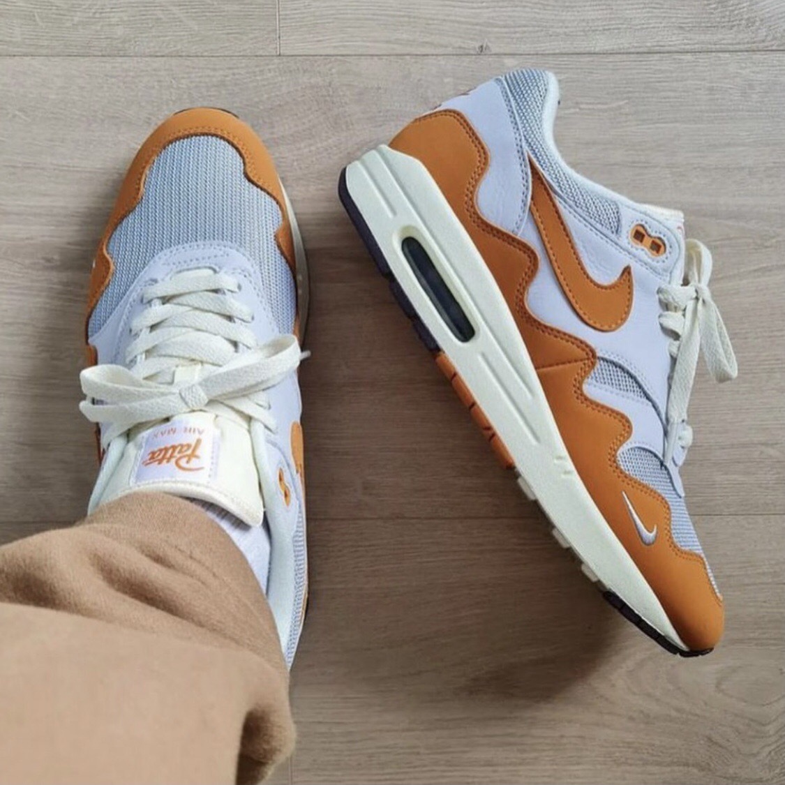 【逢甲FUZZY】Patta x Nike Max 1 Noise Aqua DH1348-001 DH1348-004