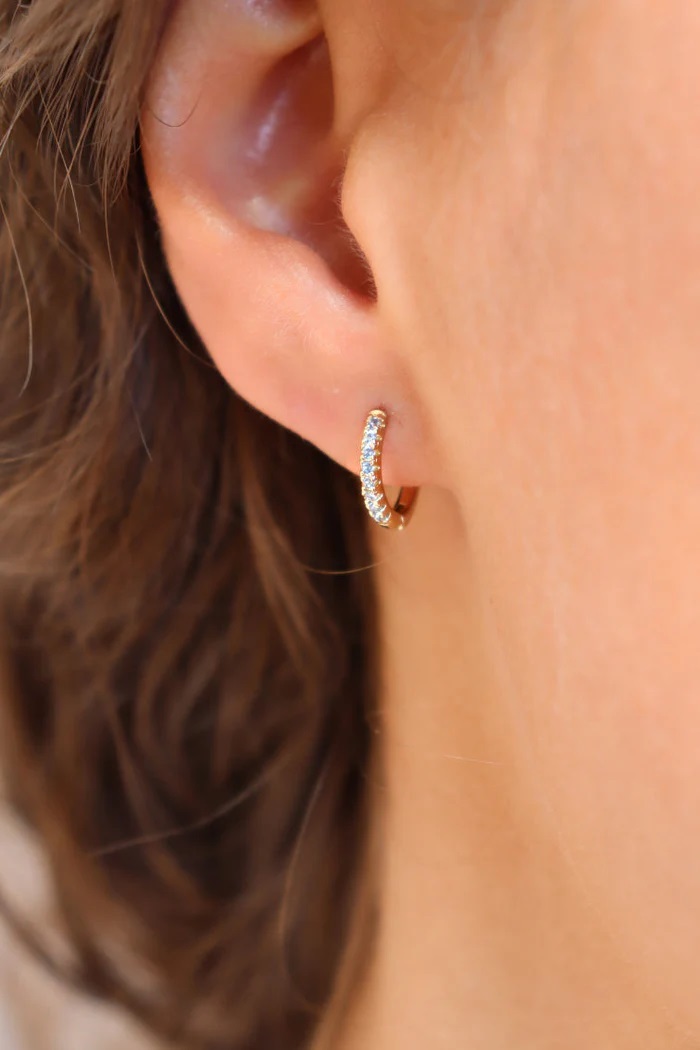 Waekura Base Brillante Earrings - Blue 單隻 (W826)
