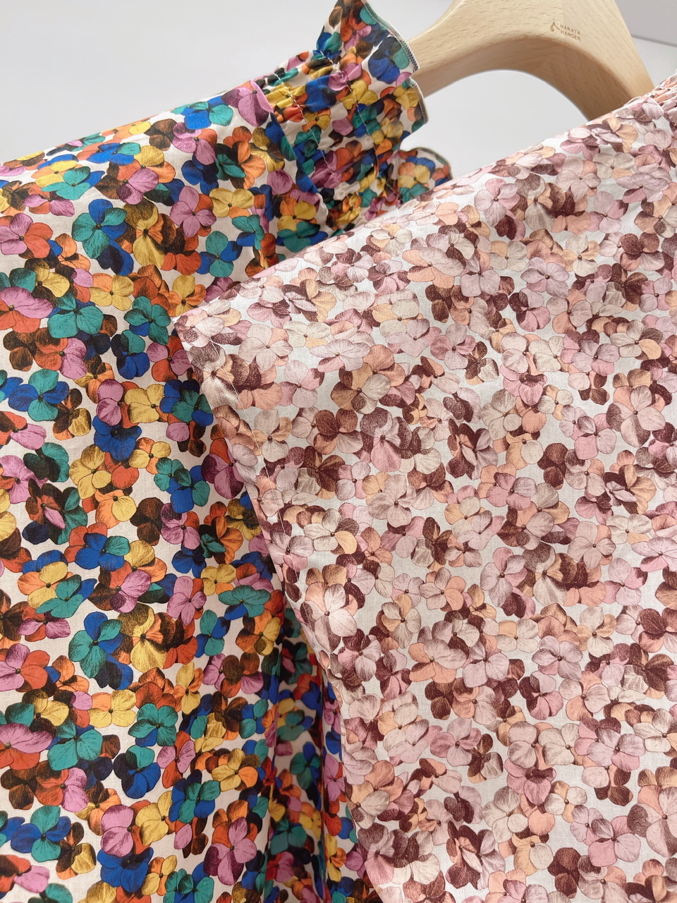 LB褶邊領法式襯衫