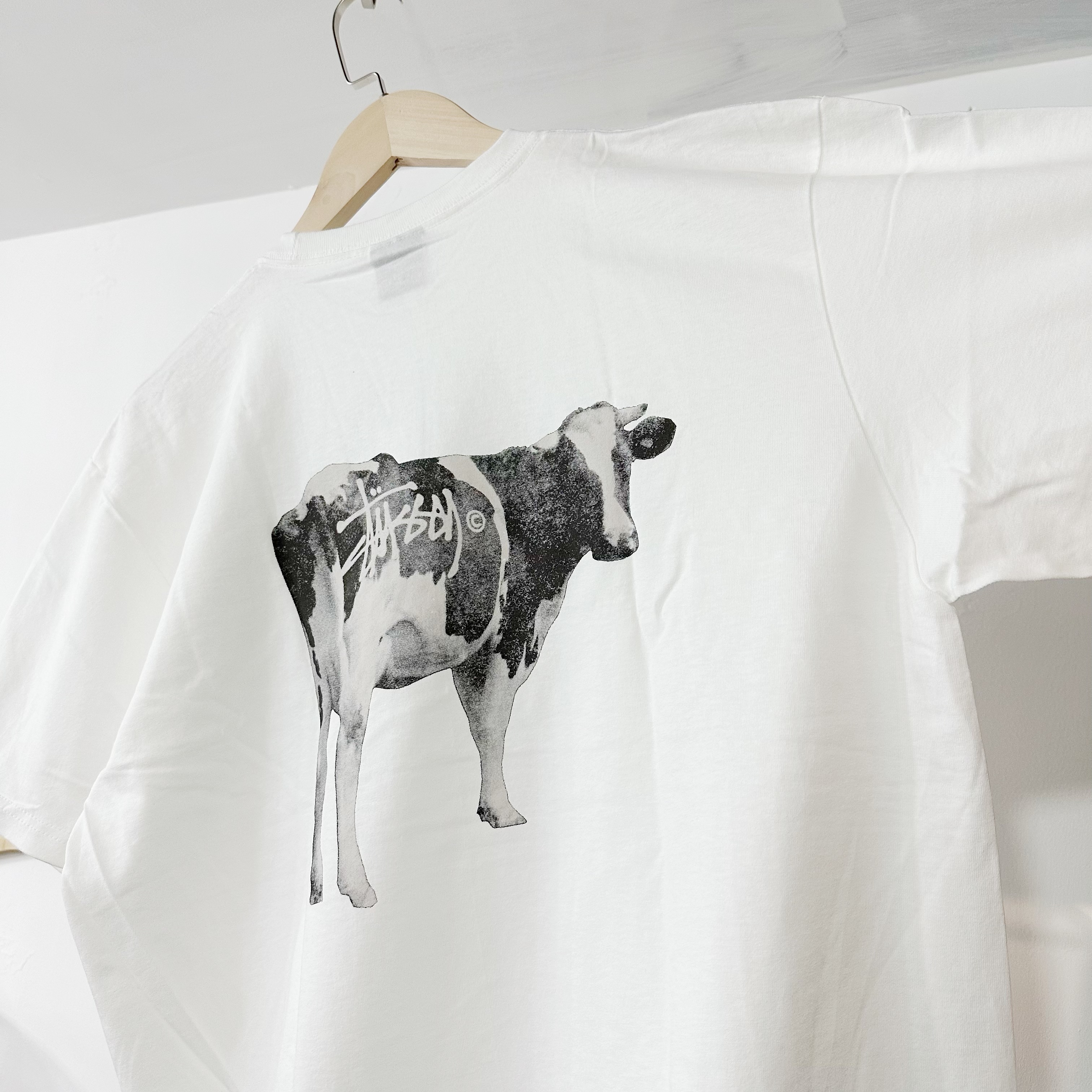 STUSSY SS24 Grassfed Tee (White)