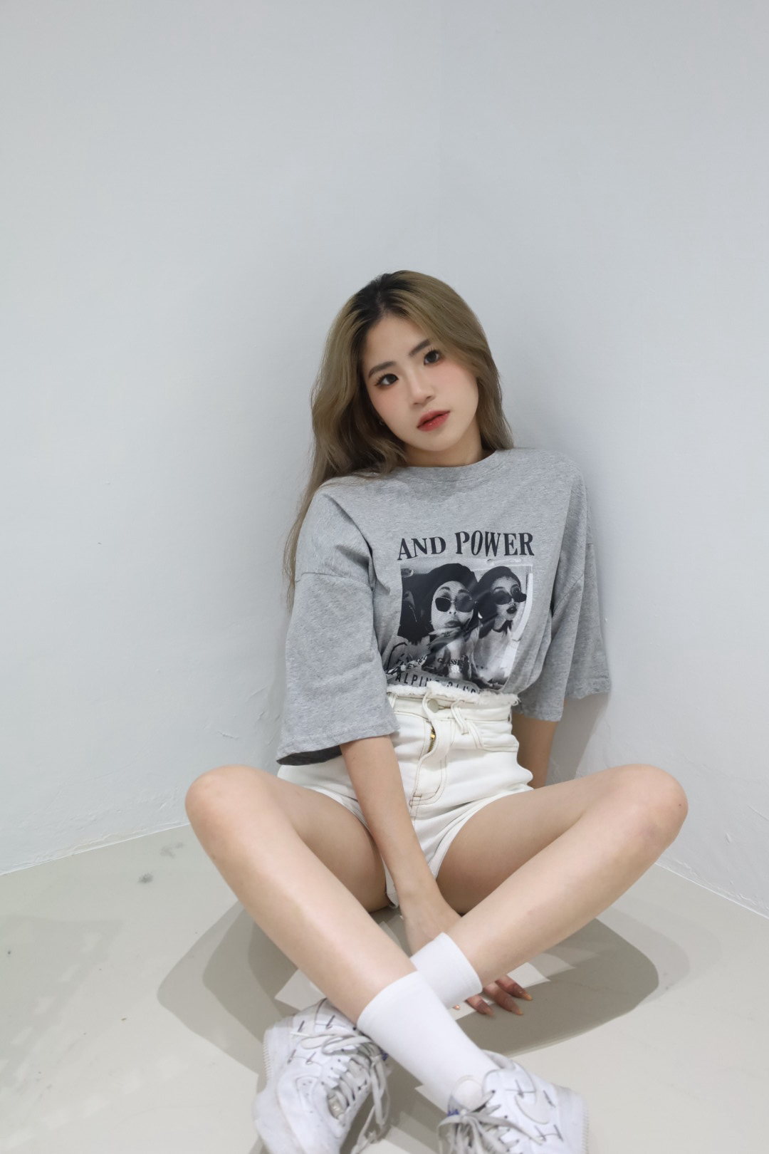 Oversized開衩T-Shirt