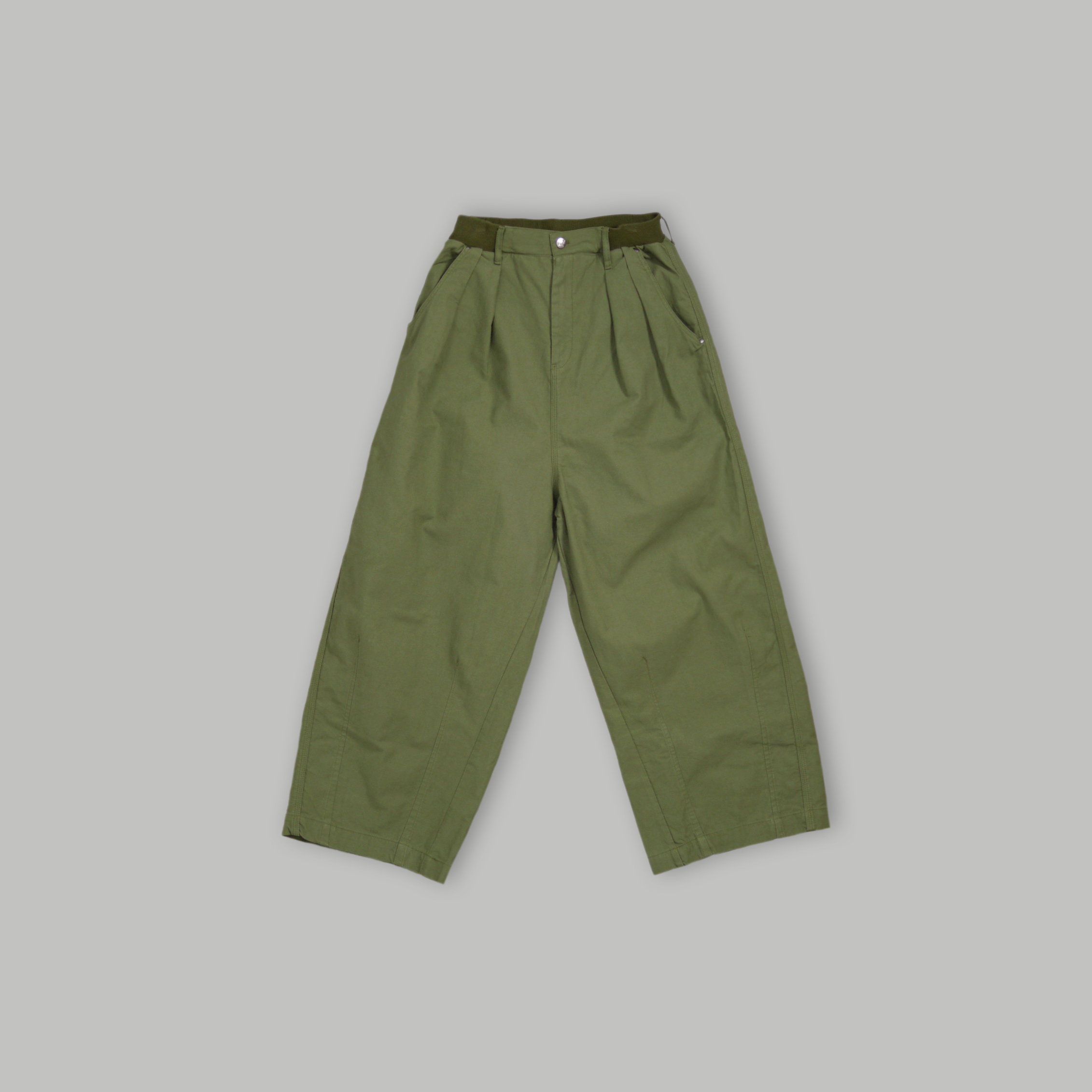 BIG BILL 高腰壓褶廓形寬褲 ╭ 2色 ╮