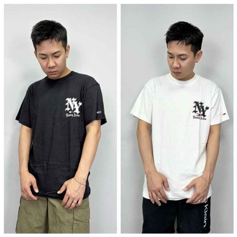 Tommy Jeans 立體膠印 哥德字體NY 短袖上衣 短袖 短T