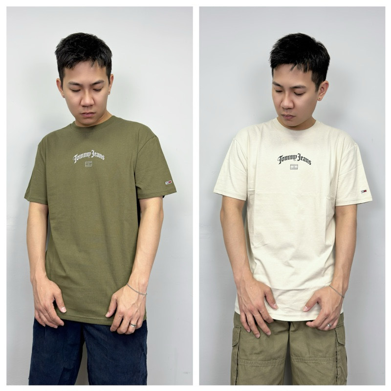 Tommy Jeans 胸前哥德字體 短袖上衣 短袖 短T