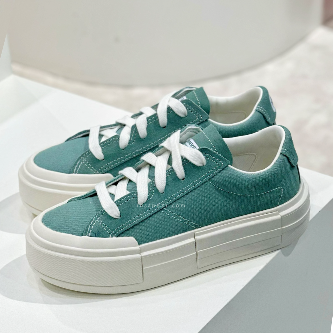 CONVERSE ALL STAR CRUISE UU鞋 低筒 厚底增高 解構 蒂芬尼綠 A09842C