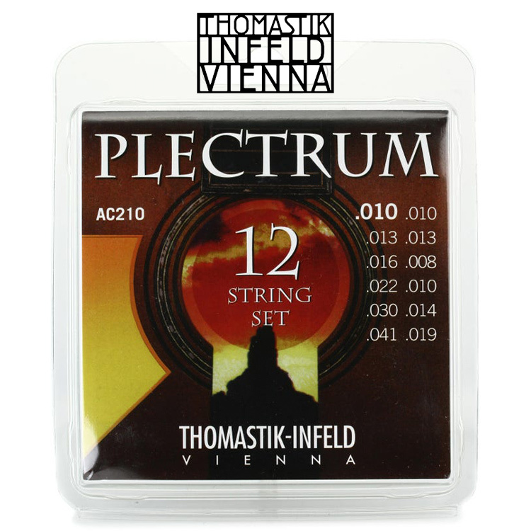 奧地利 Thomastik-Infeld Plectrum AC210 12-59 黃銅 12弦 木吉他弦