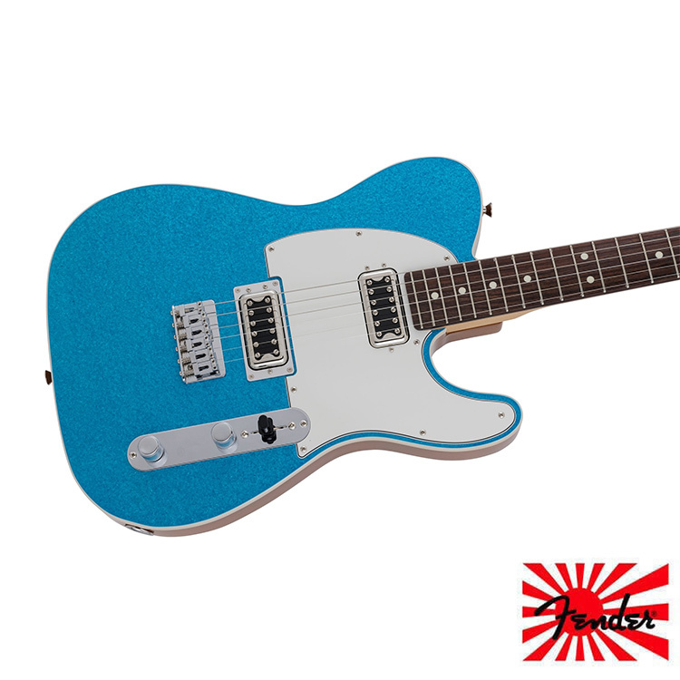 ギター LTD SPARKLE TELE RW BLUE JP-23 FENDER MADE IN JAPAN LTD SPARKLE TELECASTER RW SILVER JP-23