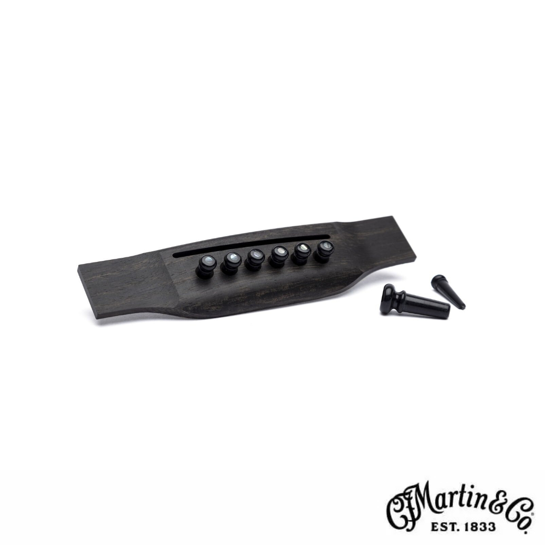 Martin Pearl Inlaid Bridge & Endpins 18APP42 珍珠鑲嵌 弦釘