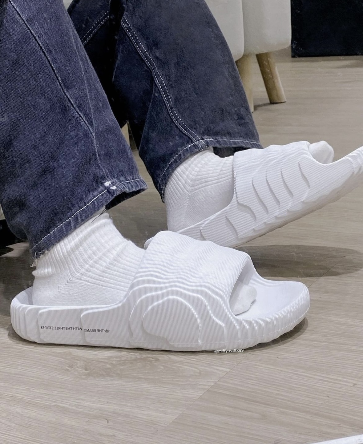 Adidas Originals Adilette 22 全白 積木拖鞋 防水 男女款 HQ4672/預購