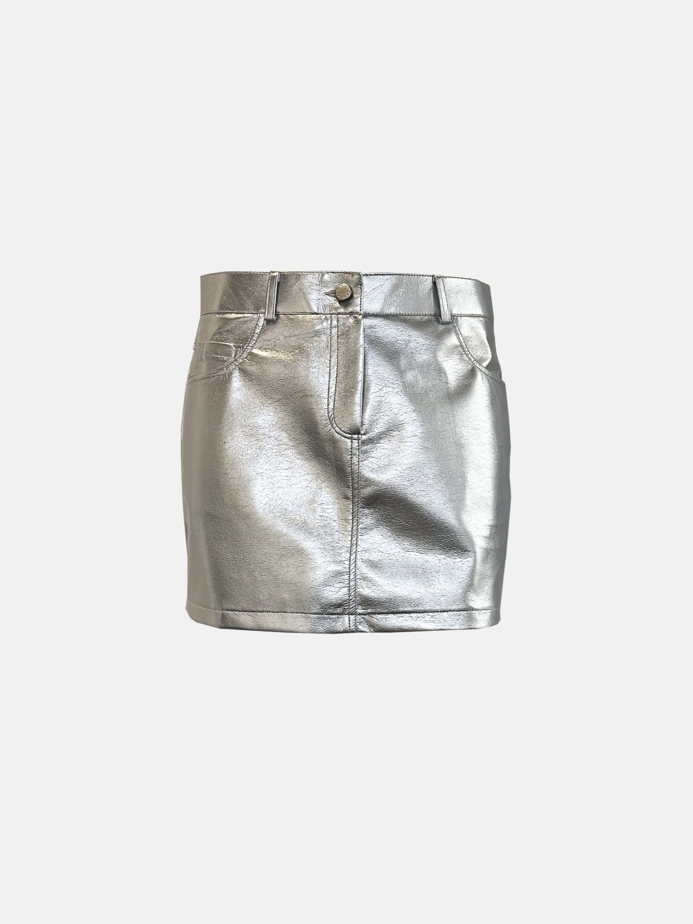 [PROJECT WAVE] ENAMEL MINI SKIRT