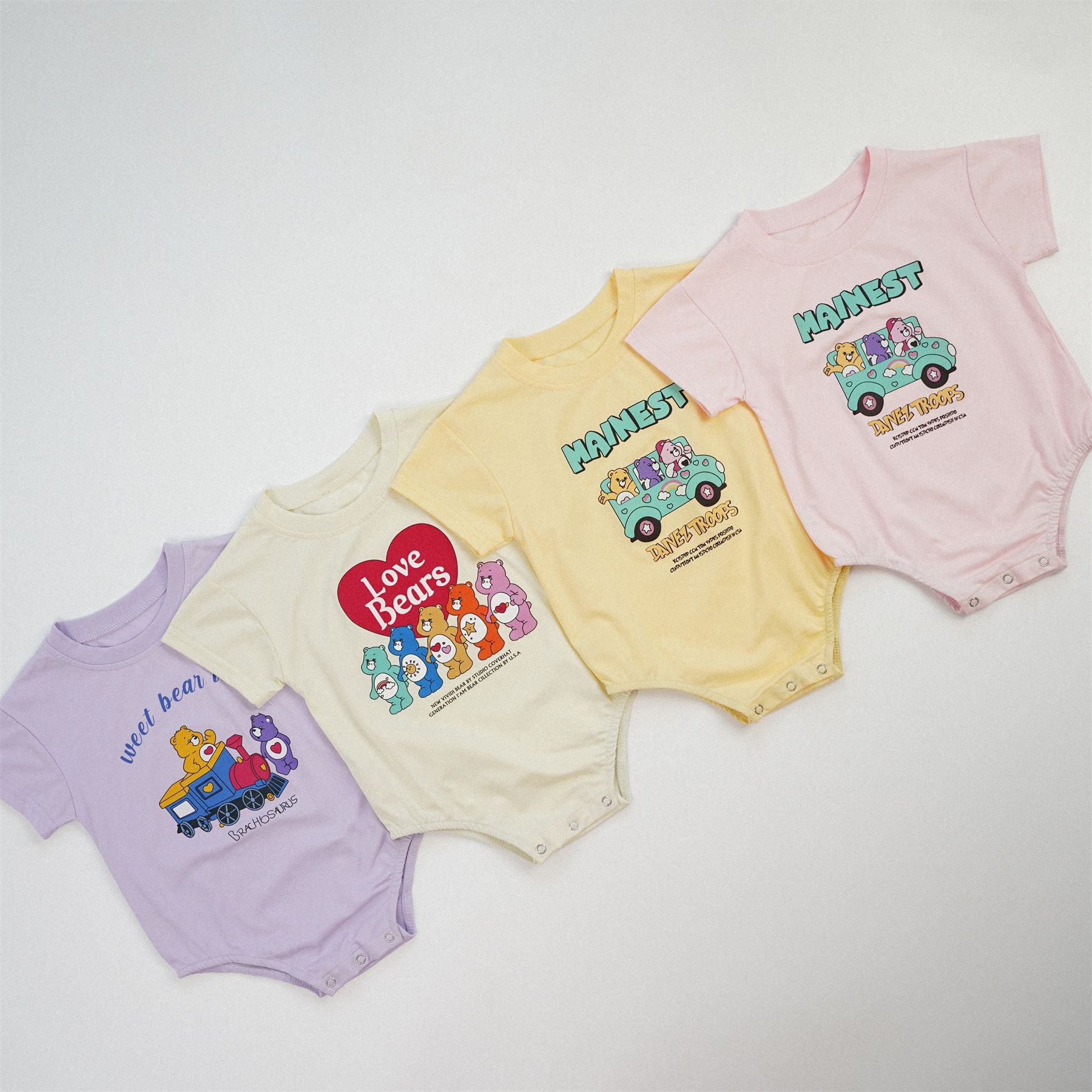 🐻𝐂𝐚𝐫𝐞 𝐁𝐞𝐚𝐫𝐬 清新可愛包屁衣