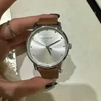 [S] LUXURY WATCH COACH 14503845 GRAND WOMEN'S WATCH 36mm BROWN LEATHER STRAP, 885997424028 (SZZ347)