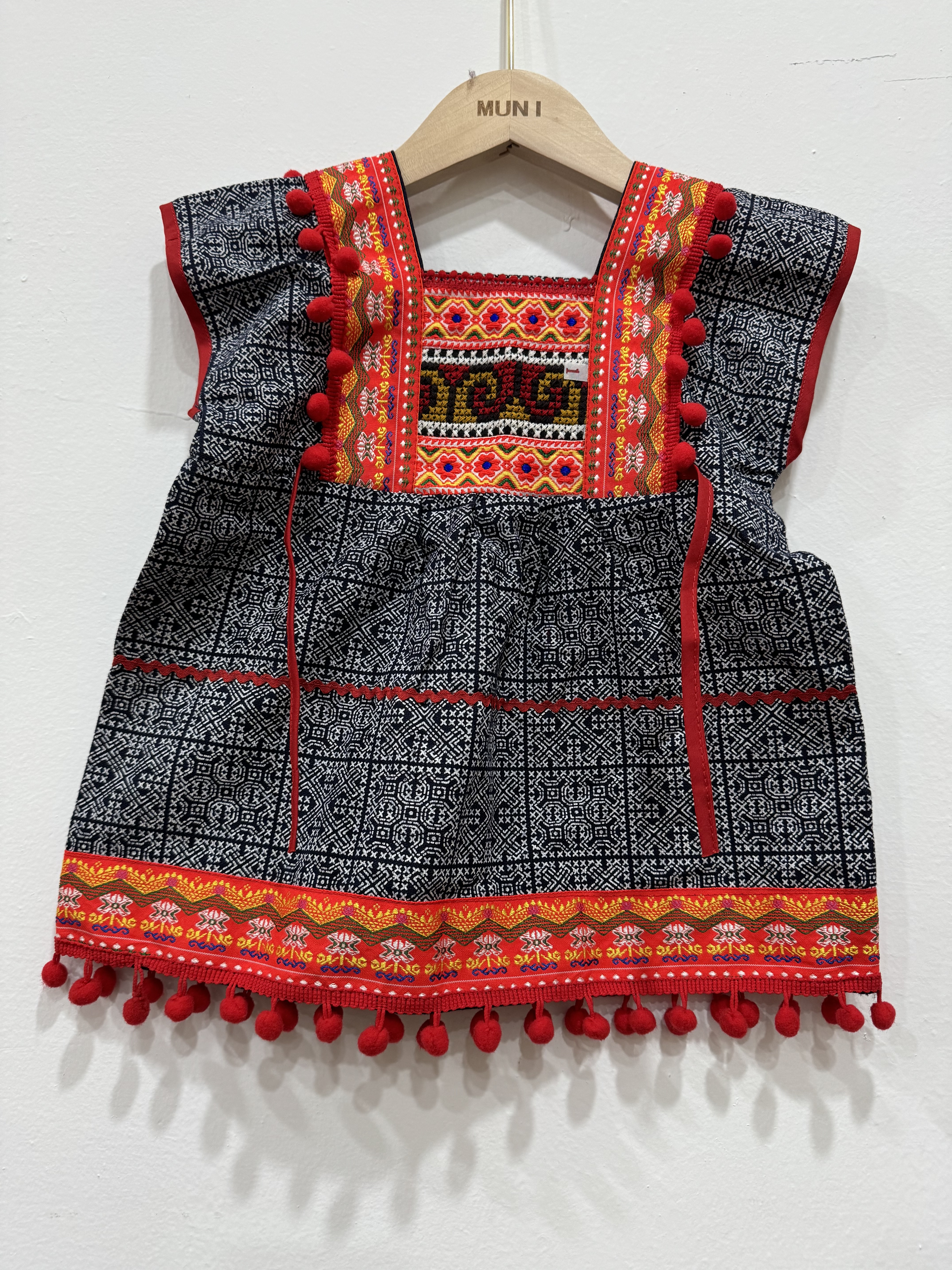 尺碼1-No.3幼童款民族風洋裝