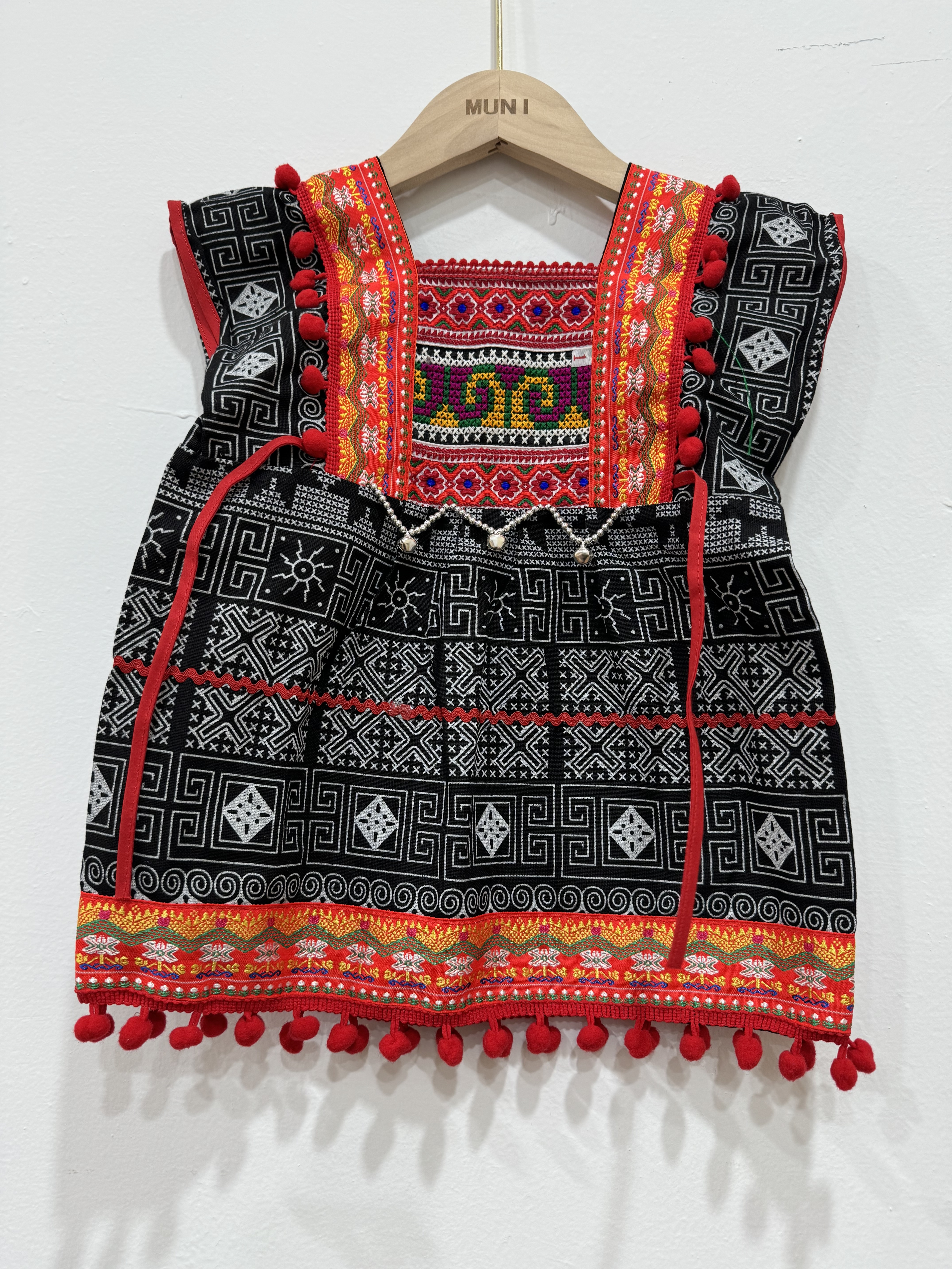 尺碼1-No.7幼童款民族風洋裝