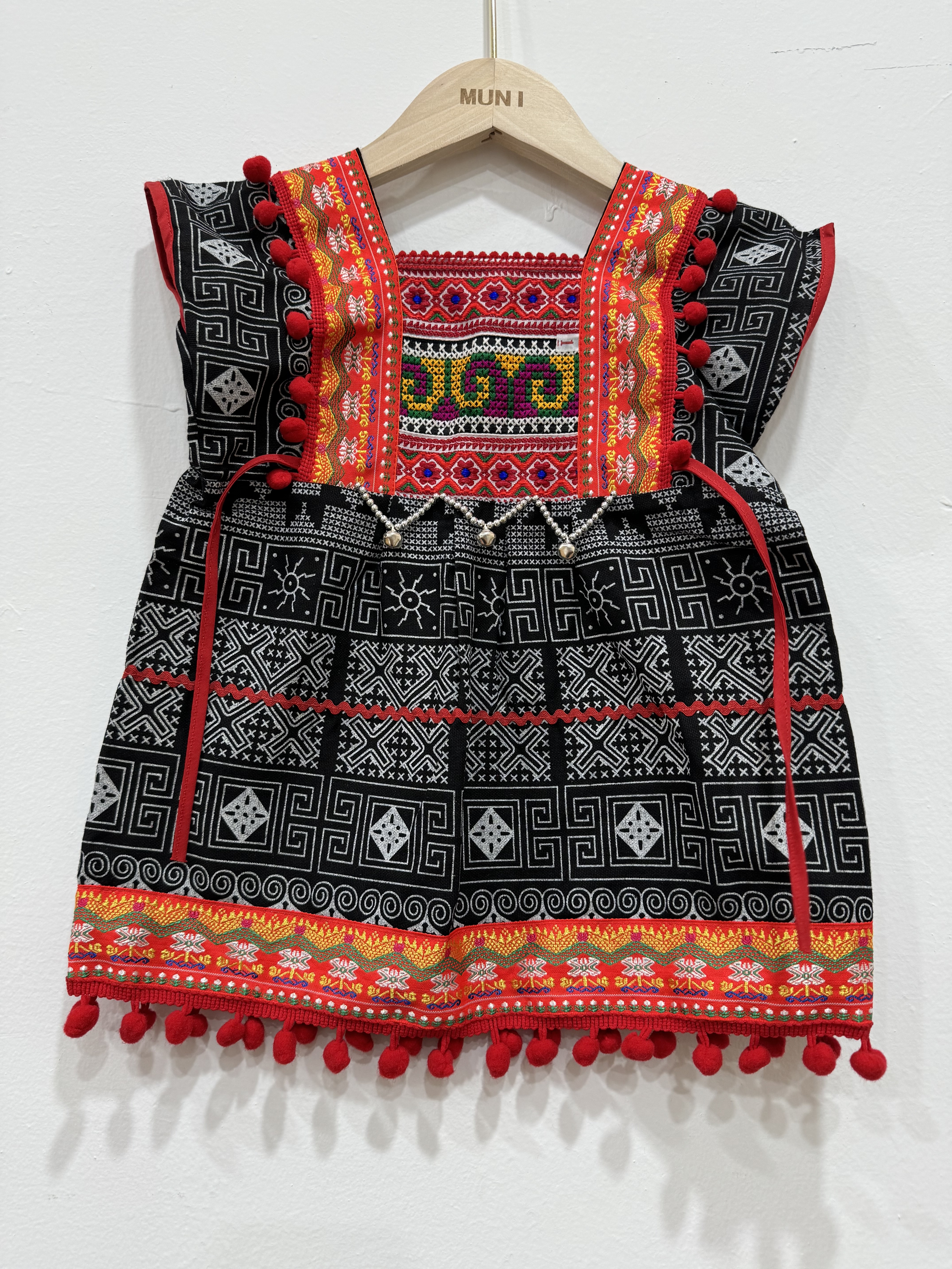 尺碼1-No.8幼童款民族風洋裝