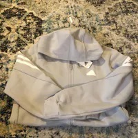 [S] ADIDAS MEN'S TRACK TOPS MULTI SPORT MULTI DEPORTE,GREY TWO, IR9157 (SAD184)