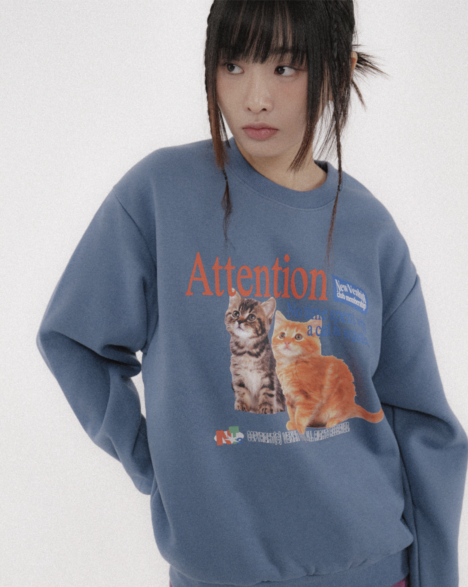 23FW 預訂｜VENHIT ATTENTION SWEATSHIRT (4 COLOR)