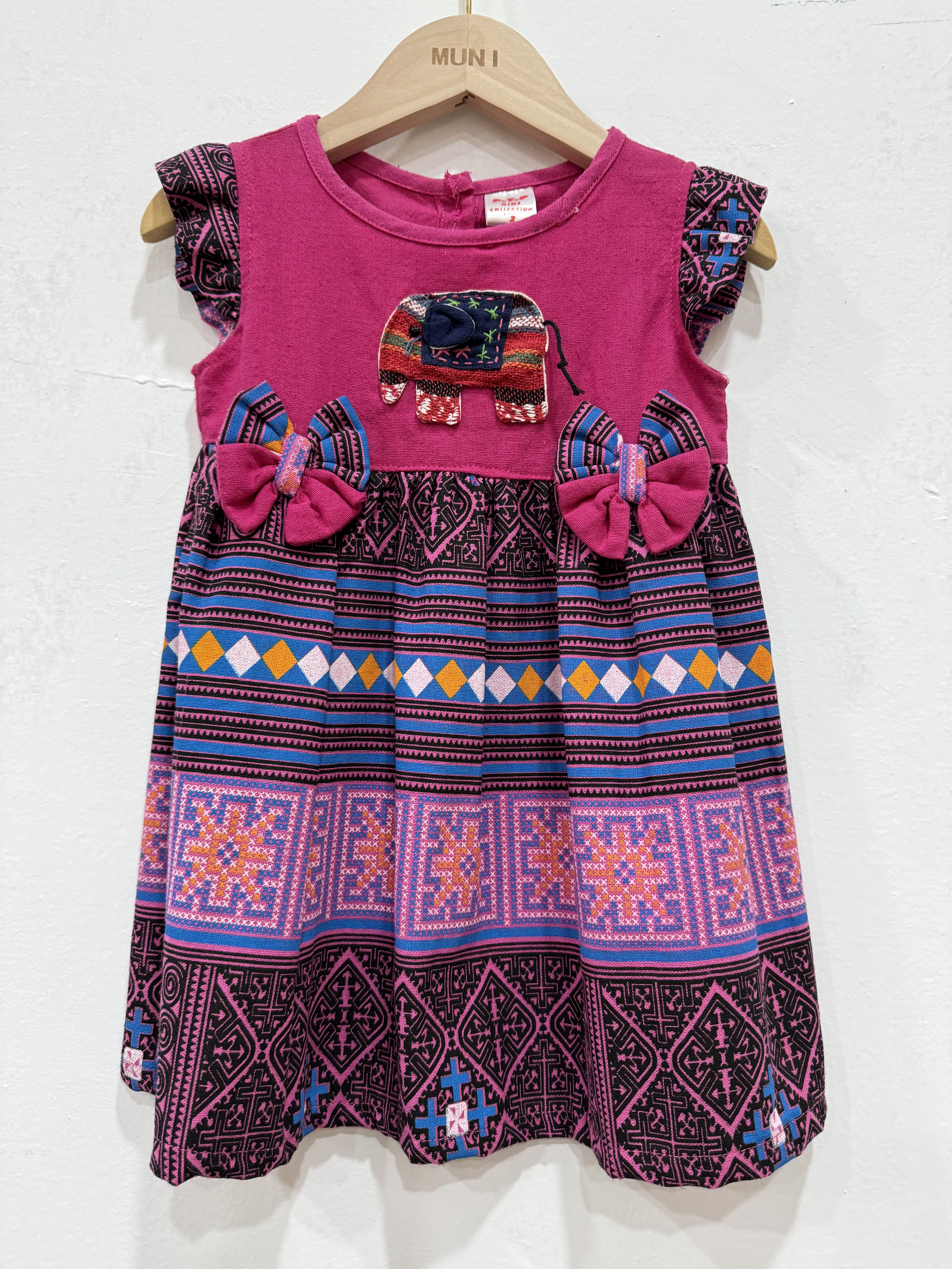 尺碼2-No.1幼童款民族風洋裝