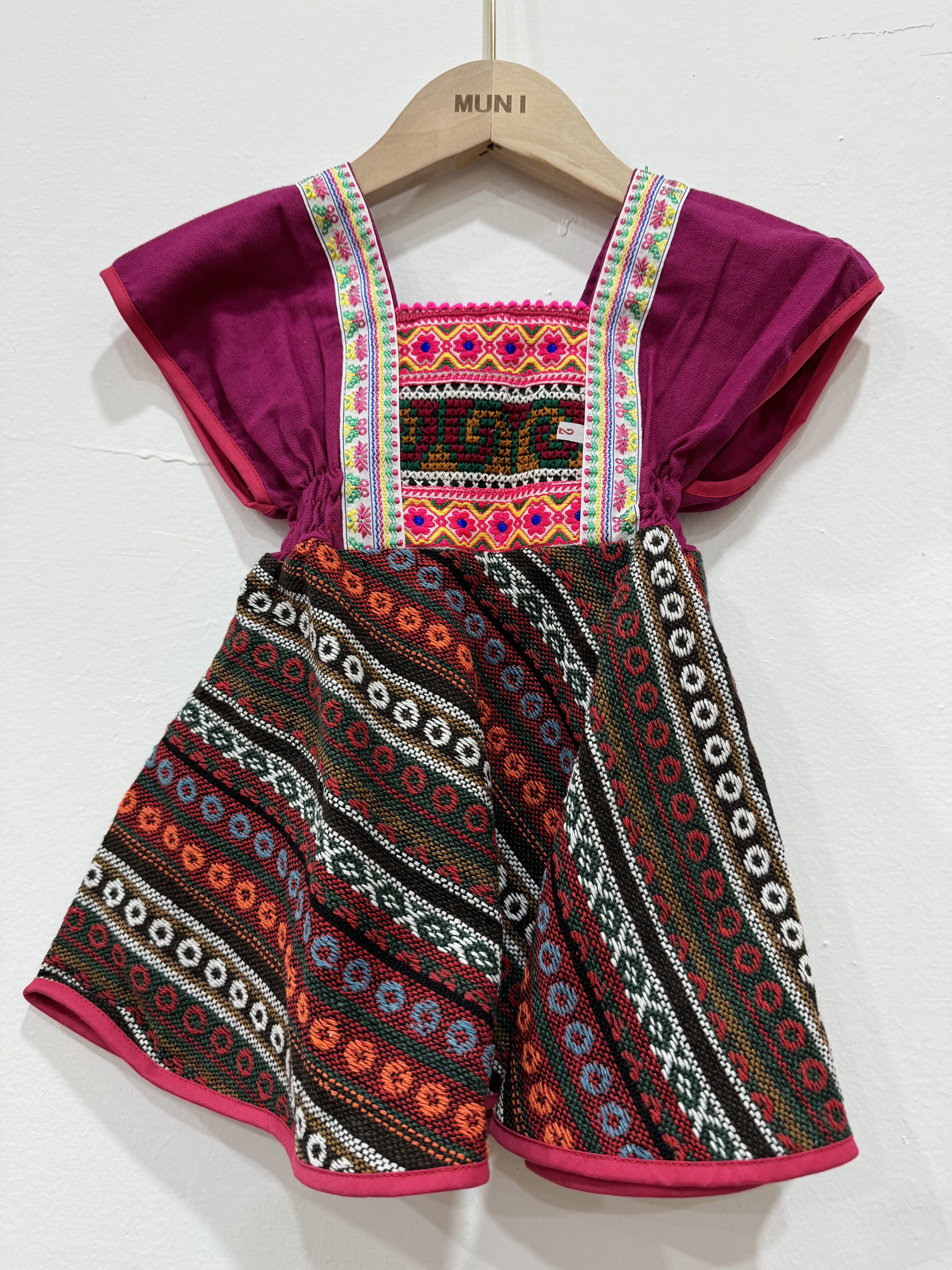 尺碼2-No.2幼童款民族風洋裝