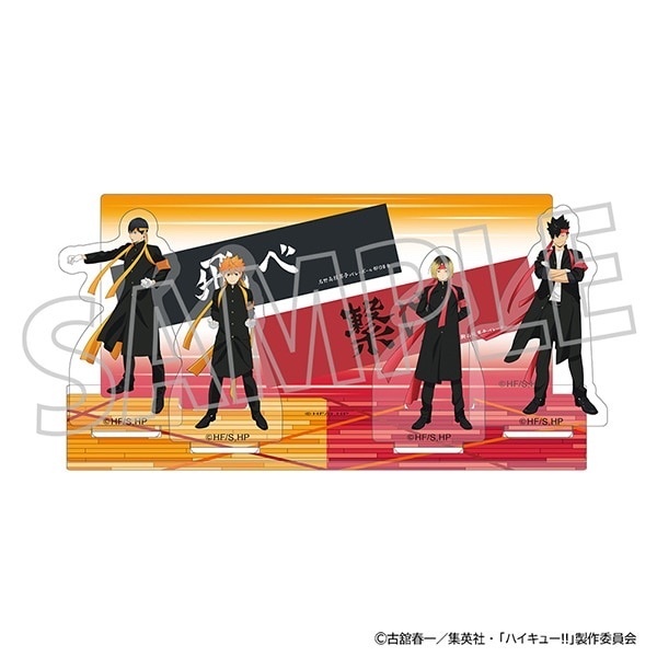 MOVIC 預訂2024/6月 ハイキュー!!　アクリルジオラマ／烏野高校・音駒高校/烏野高校・梟谷学園高校/烏野高校・青葉城西高校