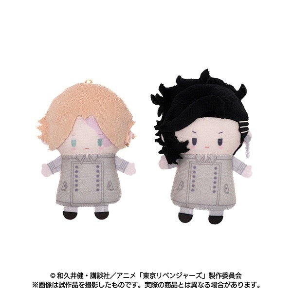 MOVIC 預訂2024/6月 TVアニメ『東京リベンジャーズ』　フィンガーマスコット・PUPPELA（パペラ）セット［ぬいぐるみ］乾青宗&九井一（黒龍）/龍宮寺堅＆三ツ谷隆（過去）/スタンド
