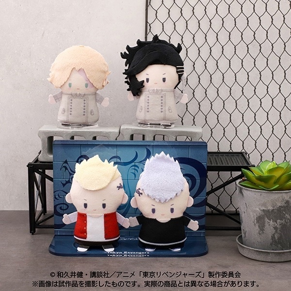 MOVIC 預訂2024/6月 TVアニメ『東京リベンジャーズ』　フィンガーマスコット・PUPPELA（パペラ）セット［ぬいぐるみ］乾青宗&九井一（黒龍）/龍宮寺堅＆三ツ谷隆（過去）/スタンド