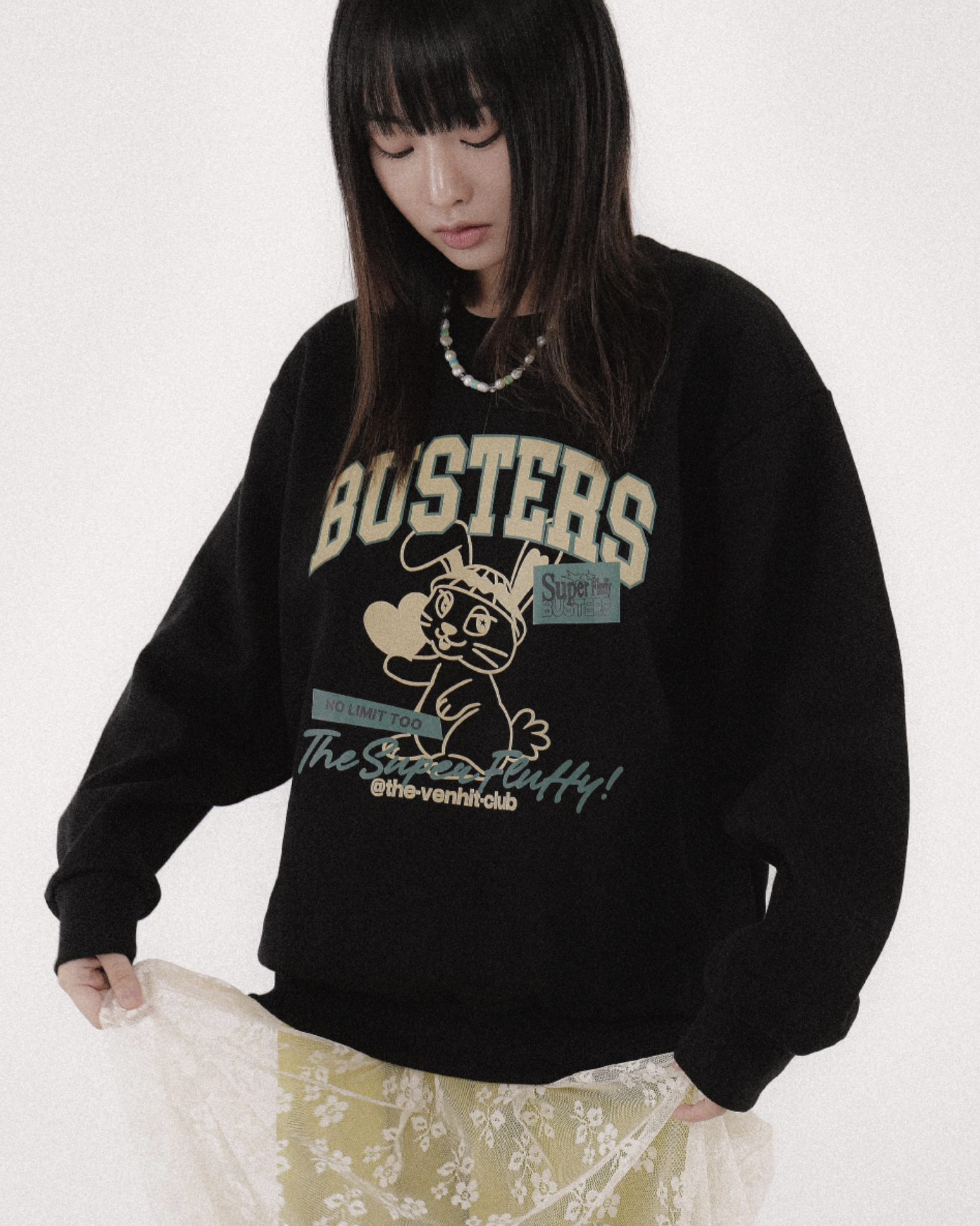 23FW 預訂｜VENHIT BUSTERS LOVE SWEATSHIRT (4 COLOR)