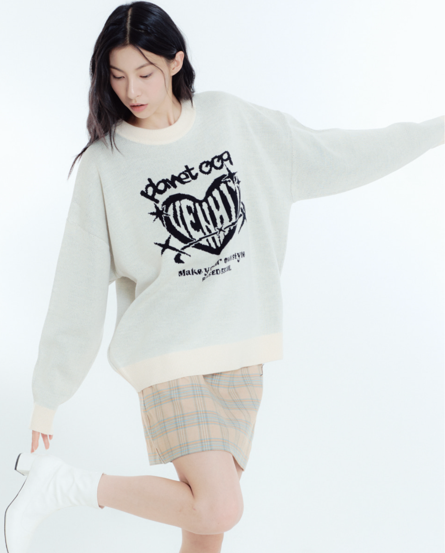 23FW 預訂｜VENHIT PLANET KNIT SWEATSHIRT (2 COLOR)