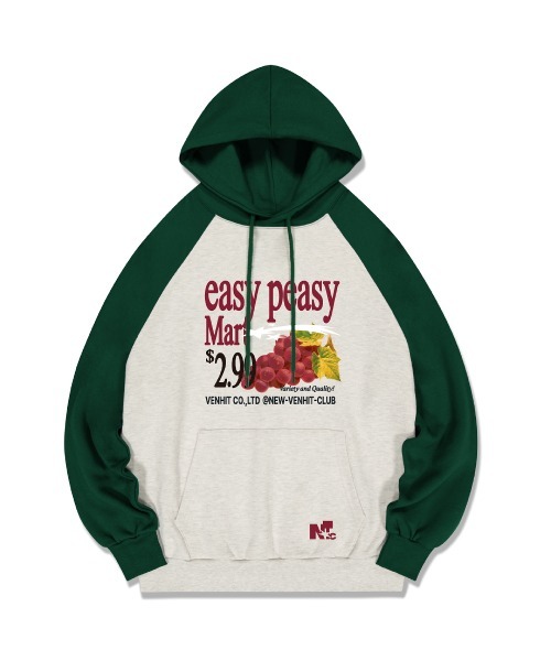23FW 預訂｜VENHIT PEASY MART HOODIE (3 COLOR)