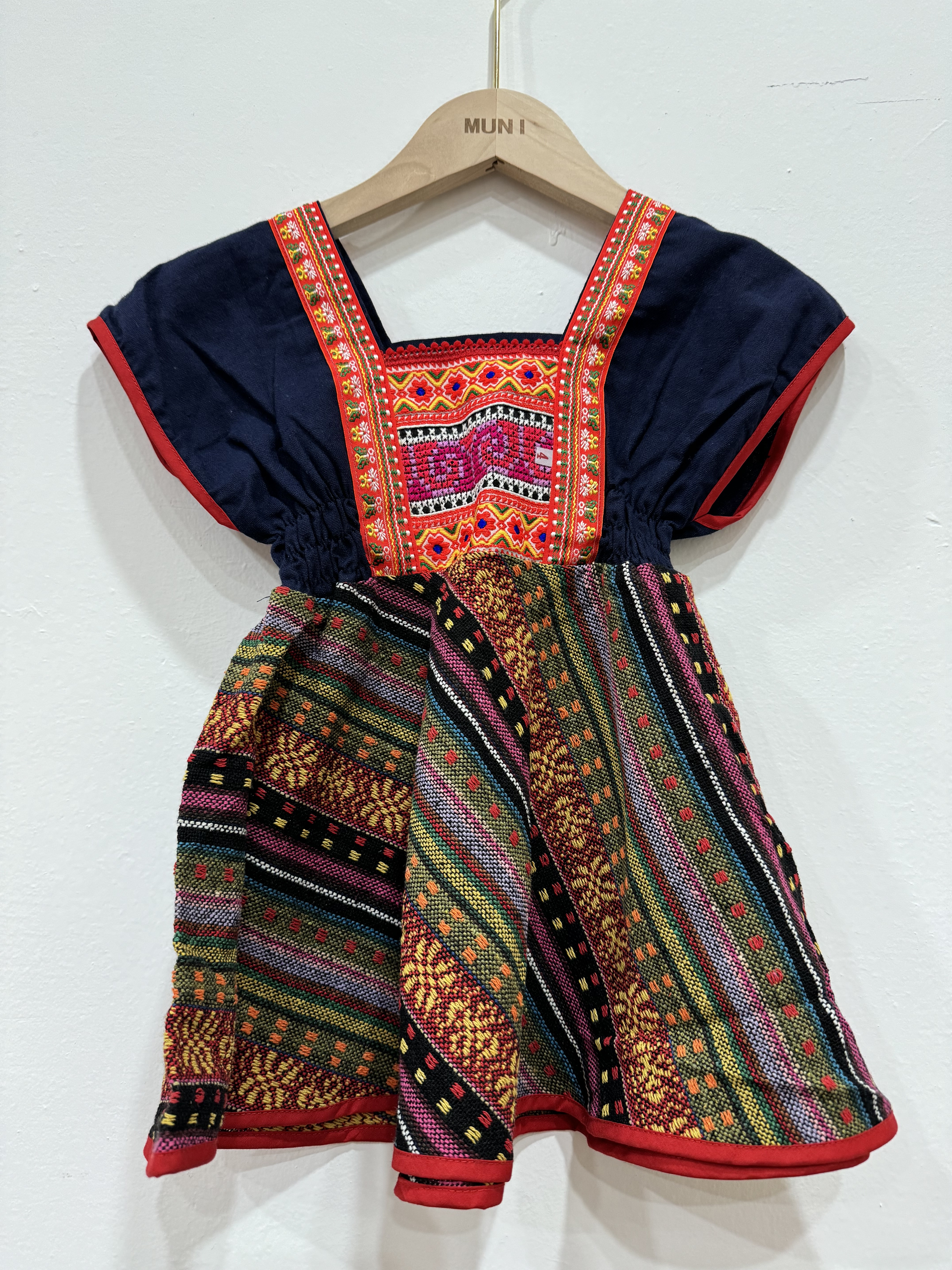 尺碼4-No.2幼童款民族風洋裝