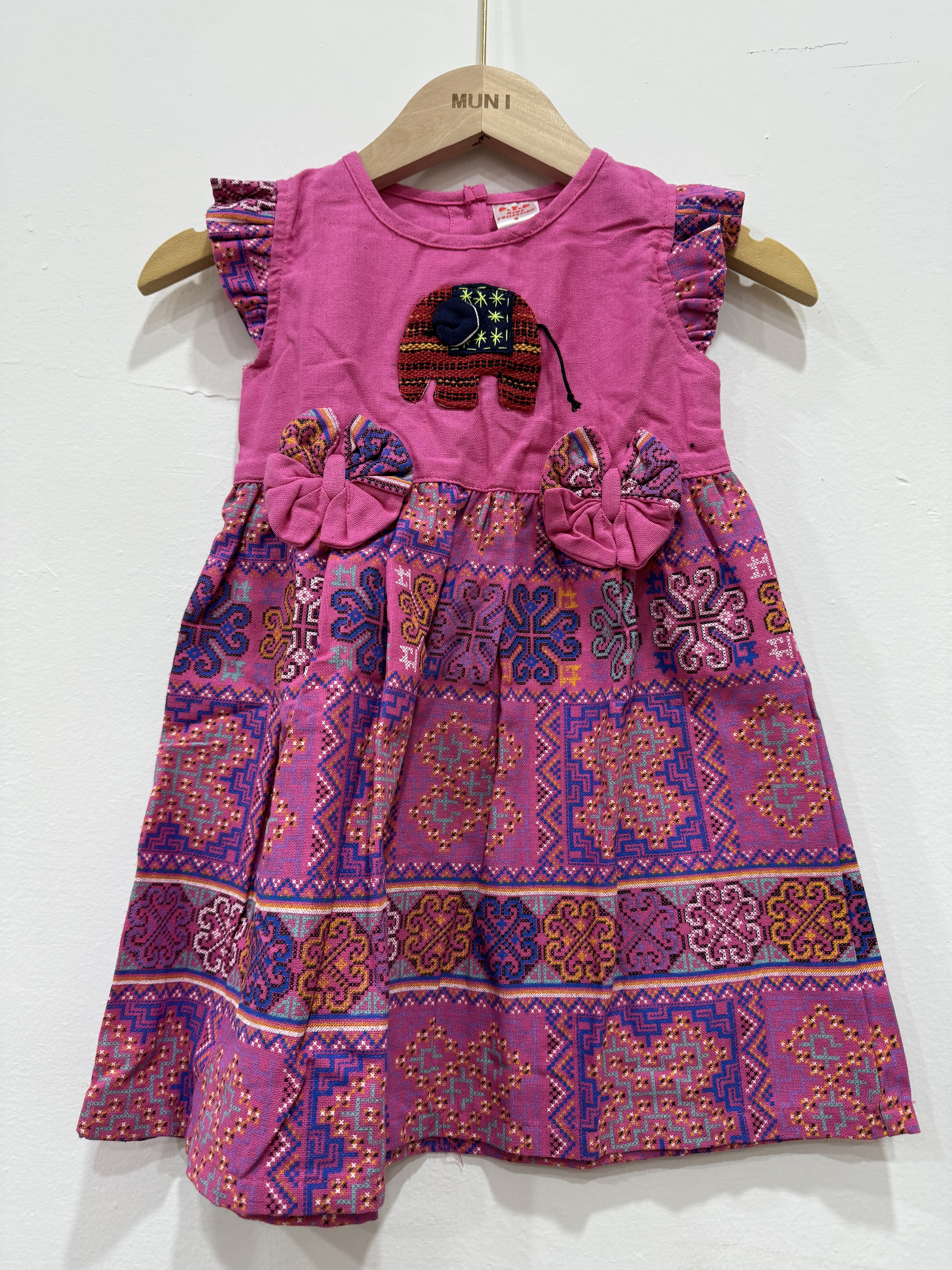 尺碼4-No.4幼童款民族風洋裝