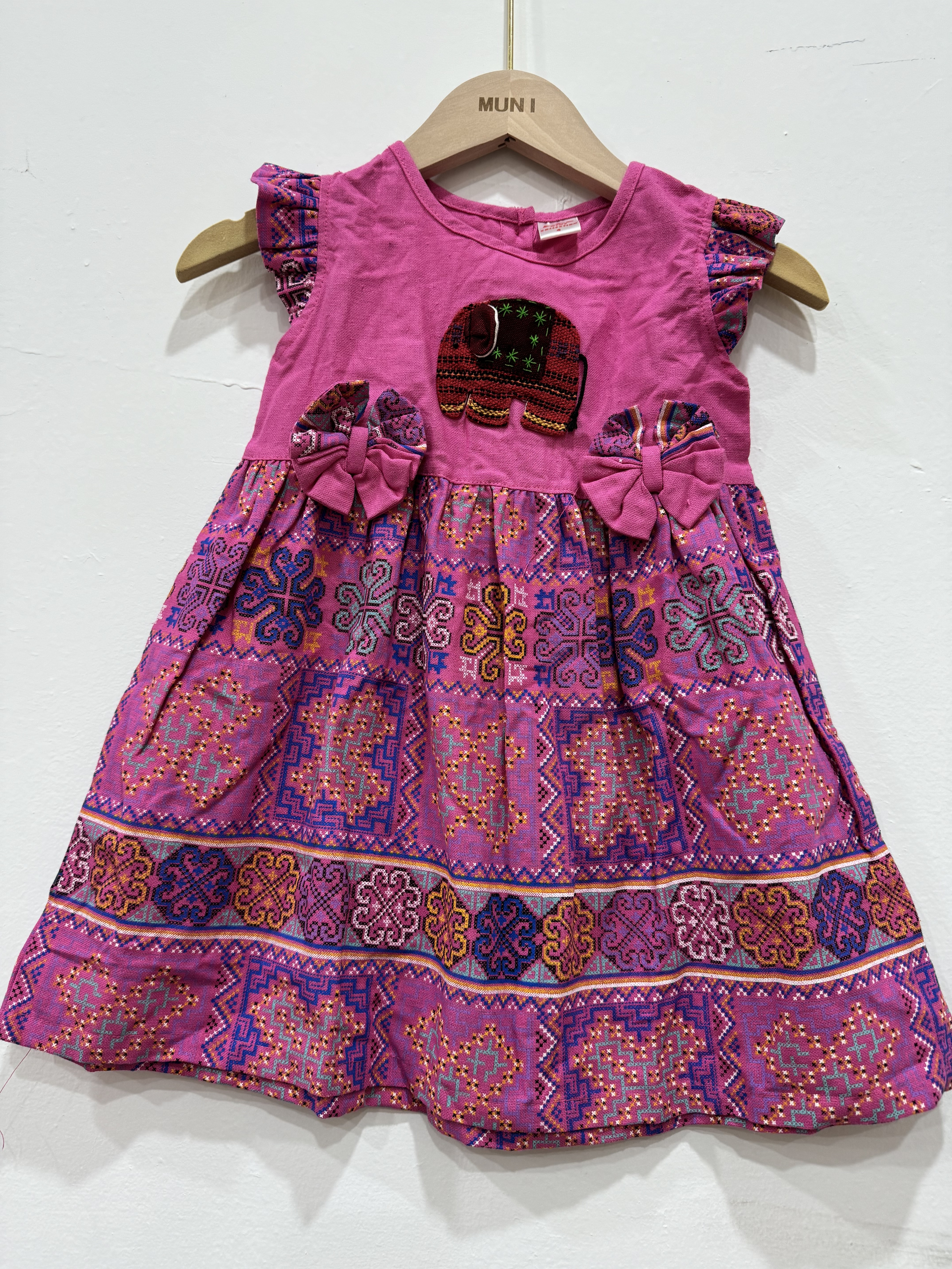 尺碼4-No.5幼童款民族風洋裝