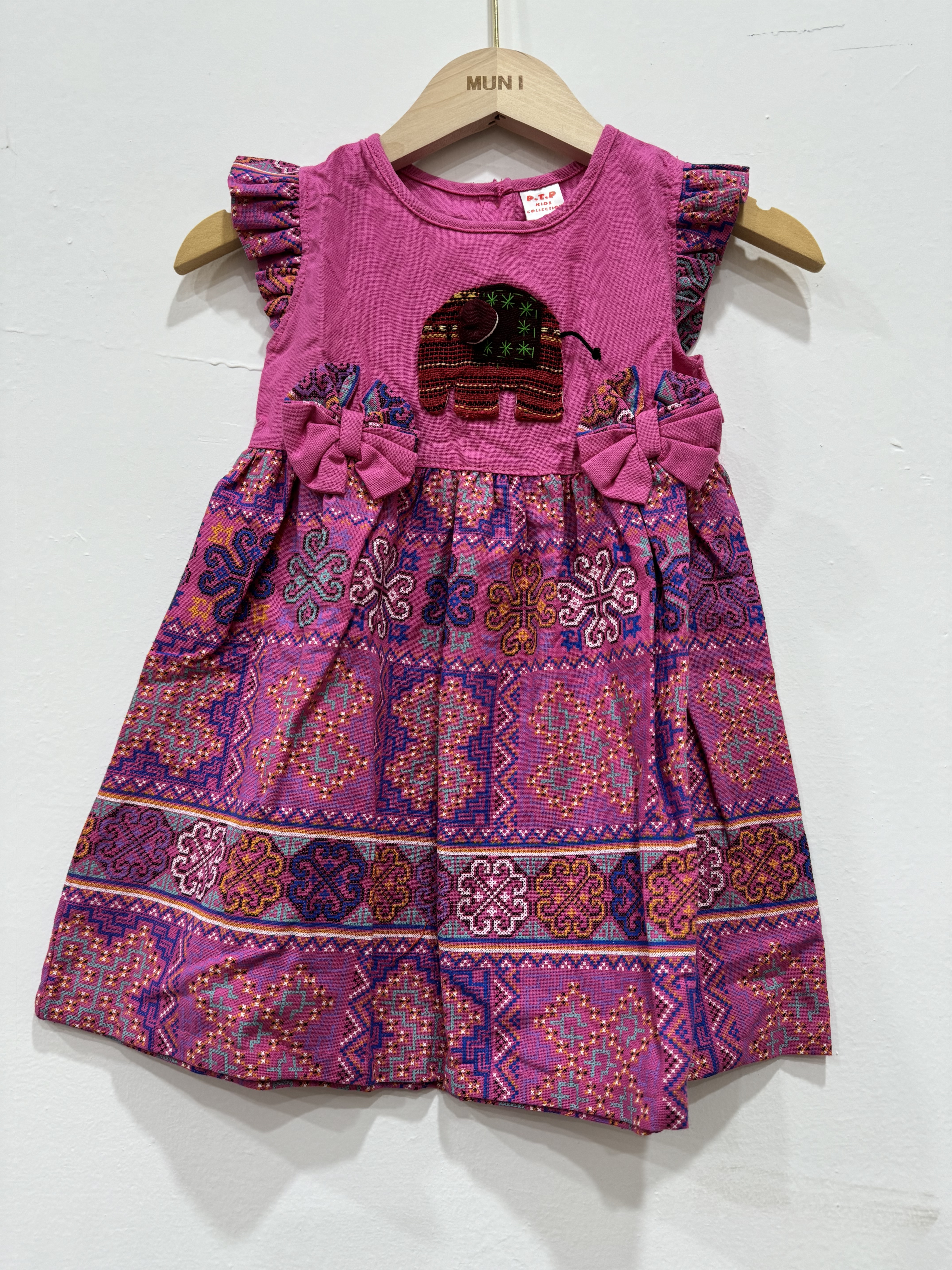 尺碼4-No.6幼童款民族風洋裝