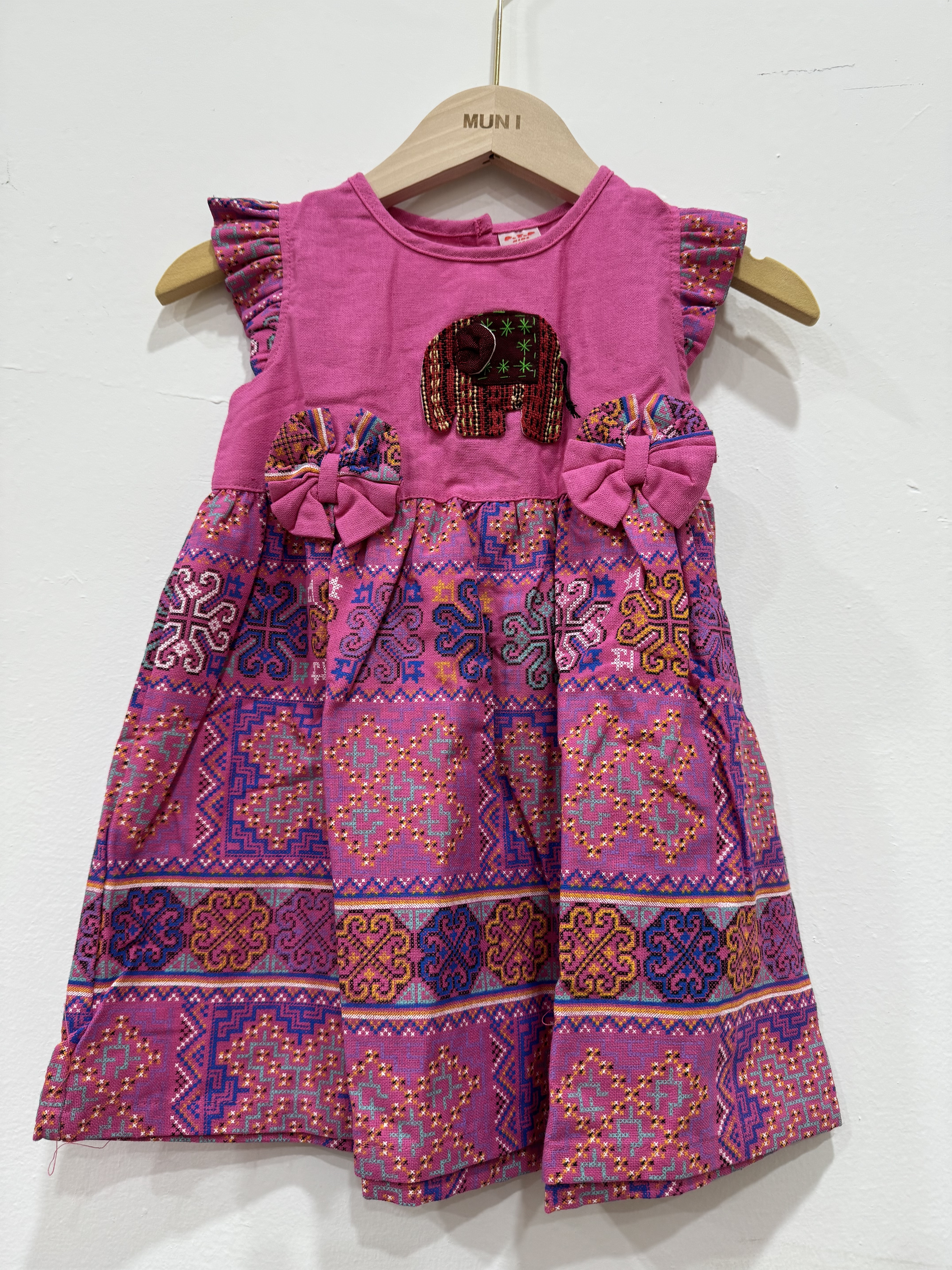 尺碼4-No.7幼童款民族風洋裝