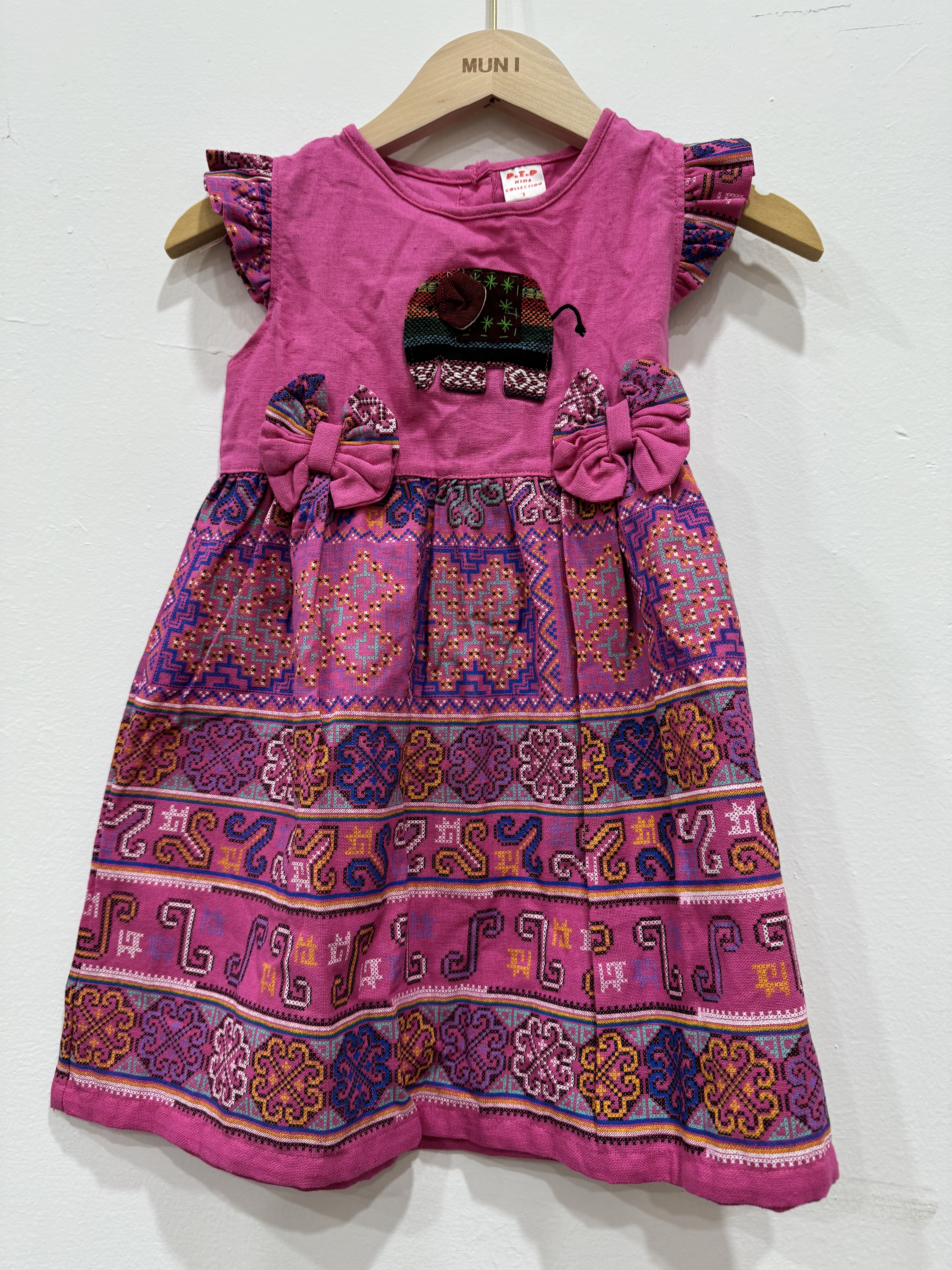 尺碼5-No.3幼童款民族風洋裝