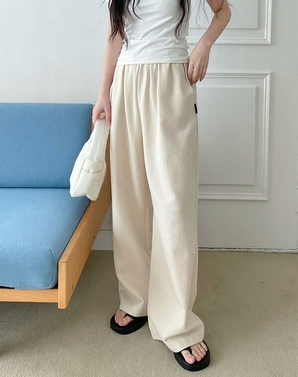 預訂｜MUAHMUAH Banding Wide Pants (3 COLOR)