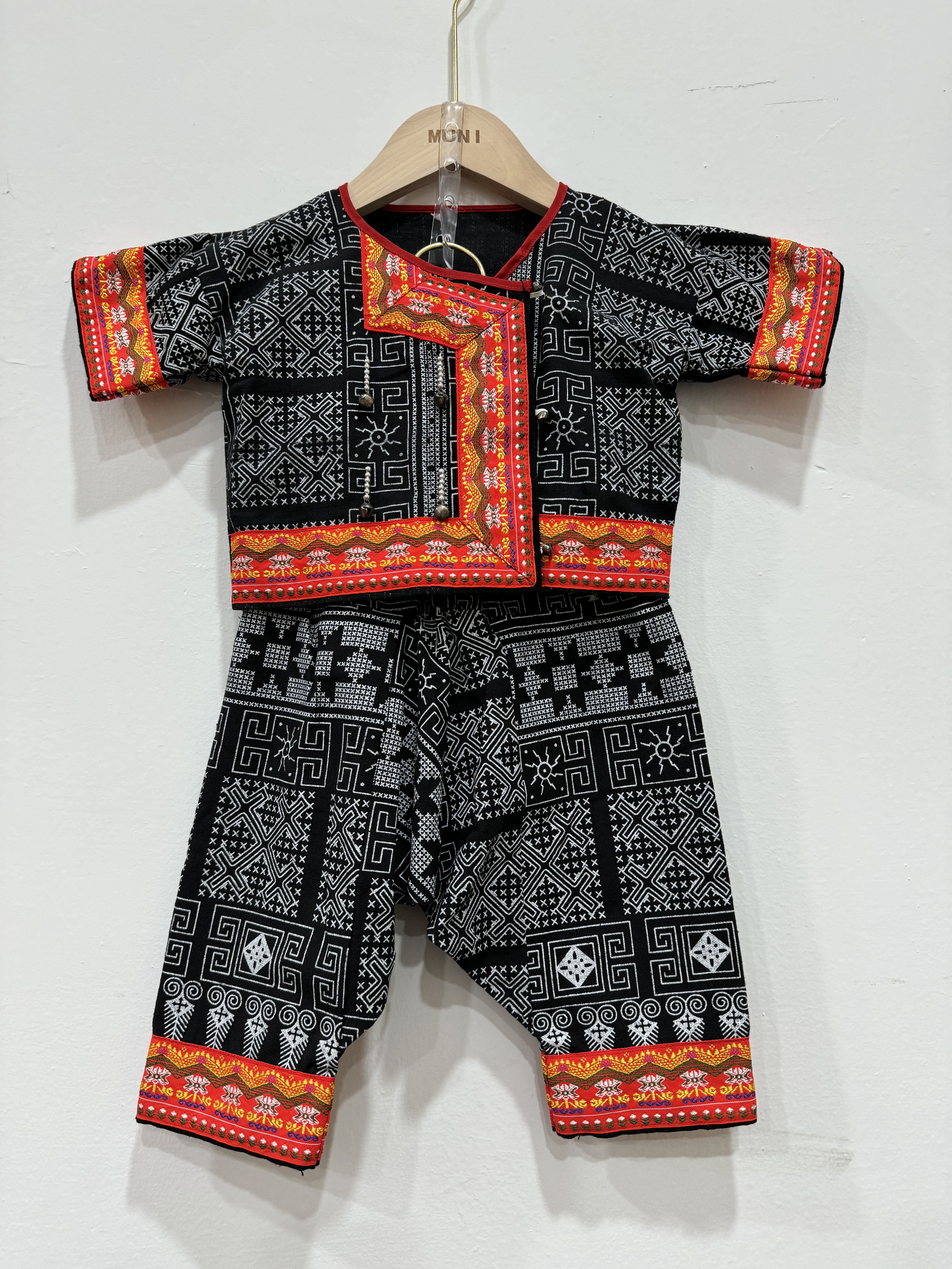 尺碼1-No.10幼童款民族風套裝