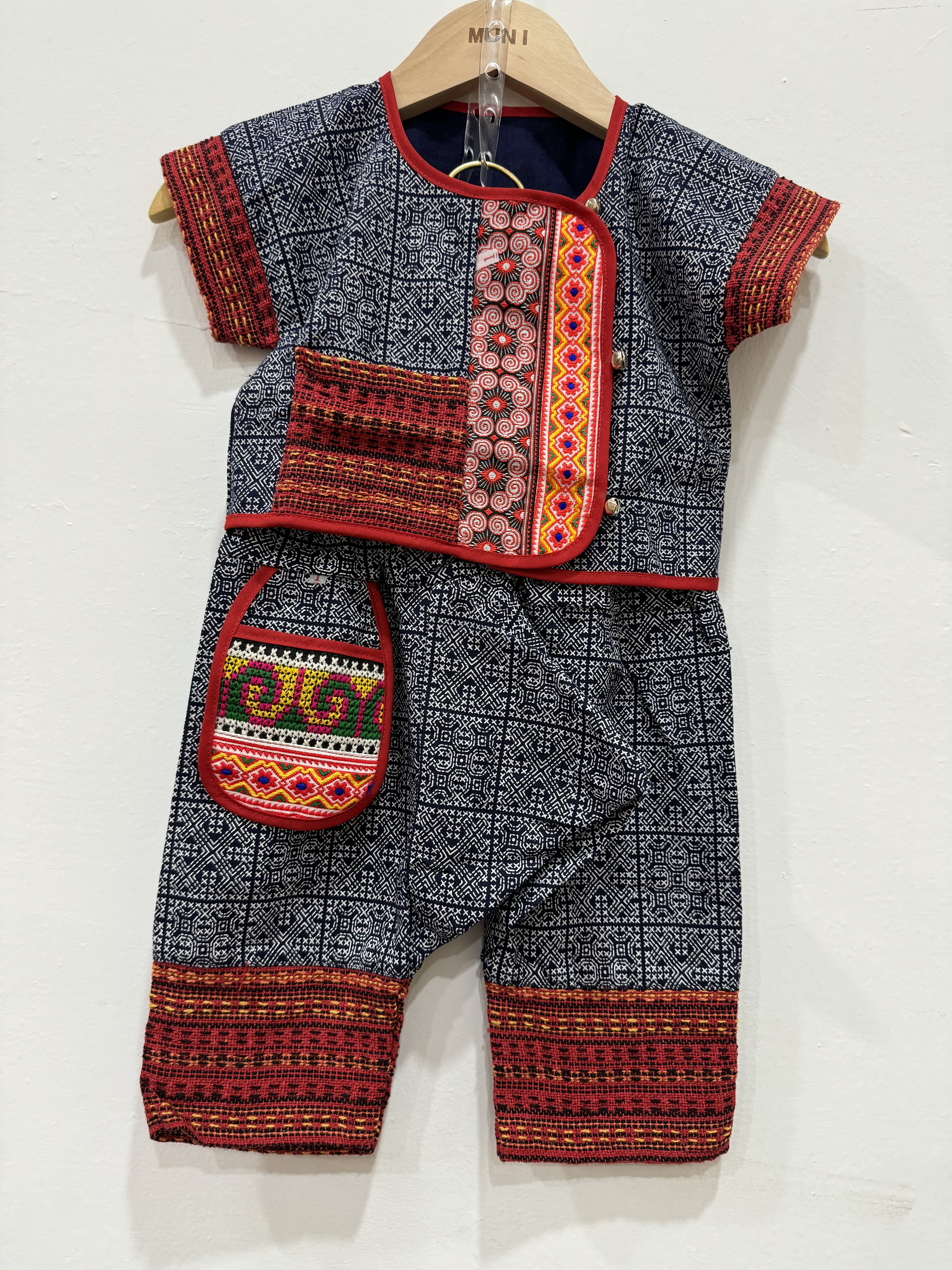 尺碼1-No.11幼童款民族風套裝