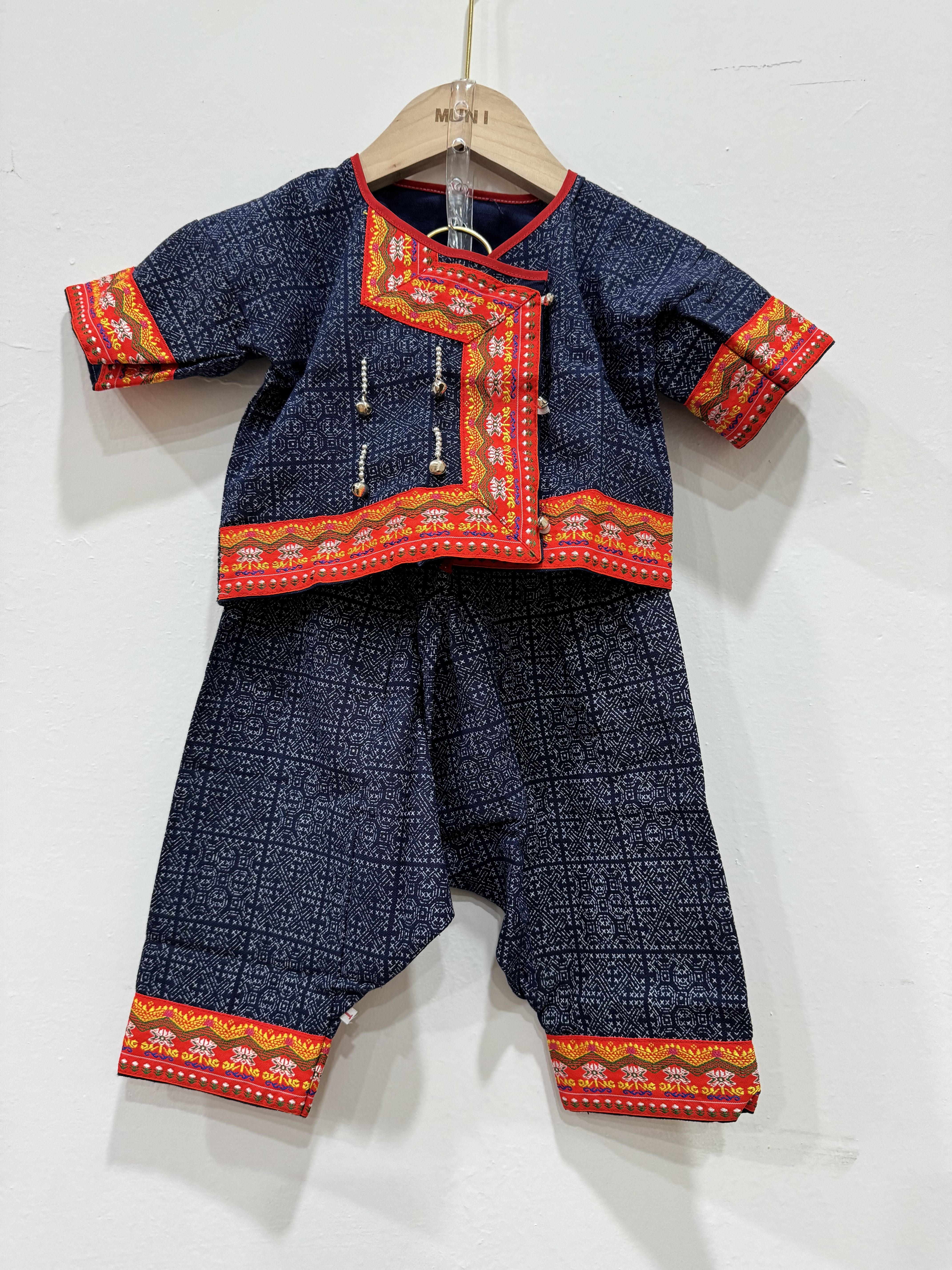 尺碼1-No.12幼童款民族風套裝