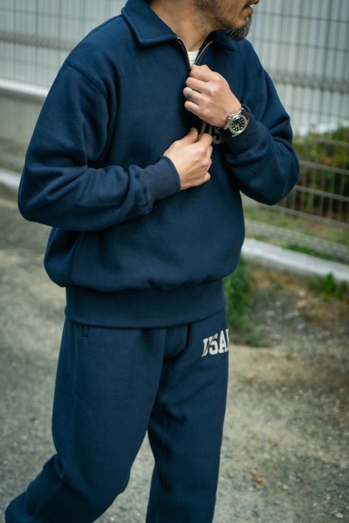 The Real McCoy's - Military 1/4 Zip Sweatshirt / USAFA