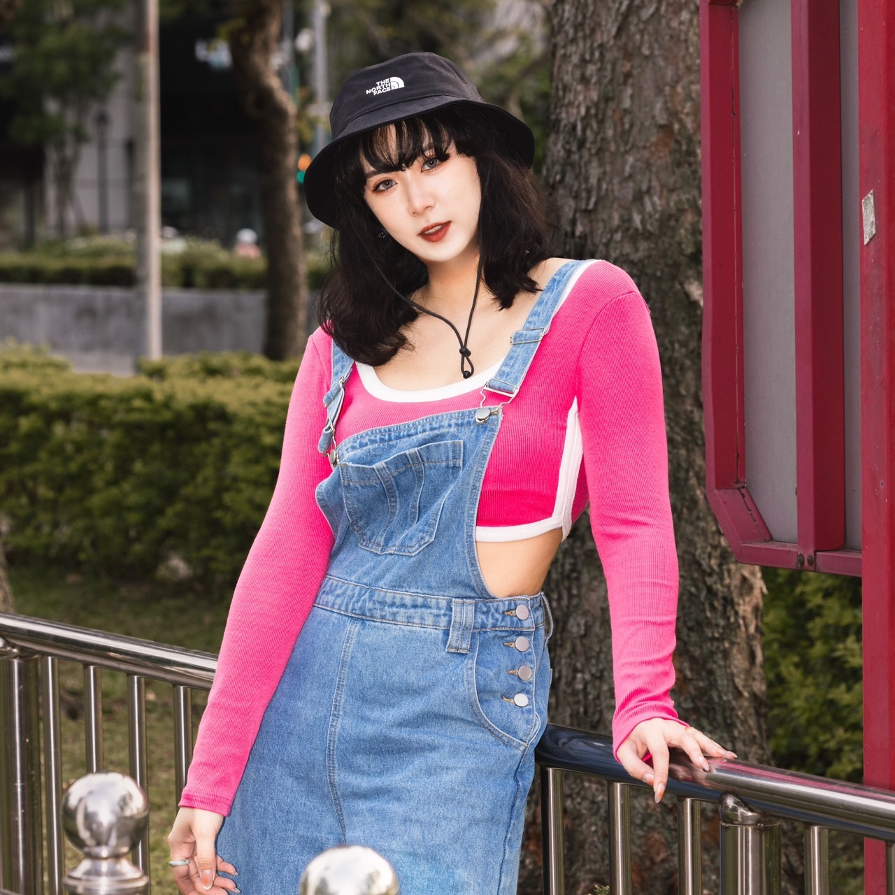 THE NORTH FACE NORM BUCKET 刺繡LOGO 漁夫帽 黑/米白-NF0A7WHN 黑-(E13d04)-(JK3)/米白-(E13b03)-(XMO)