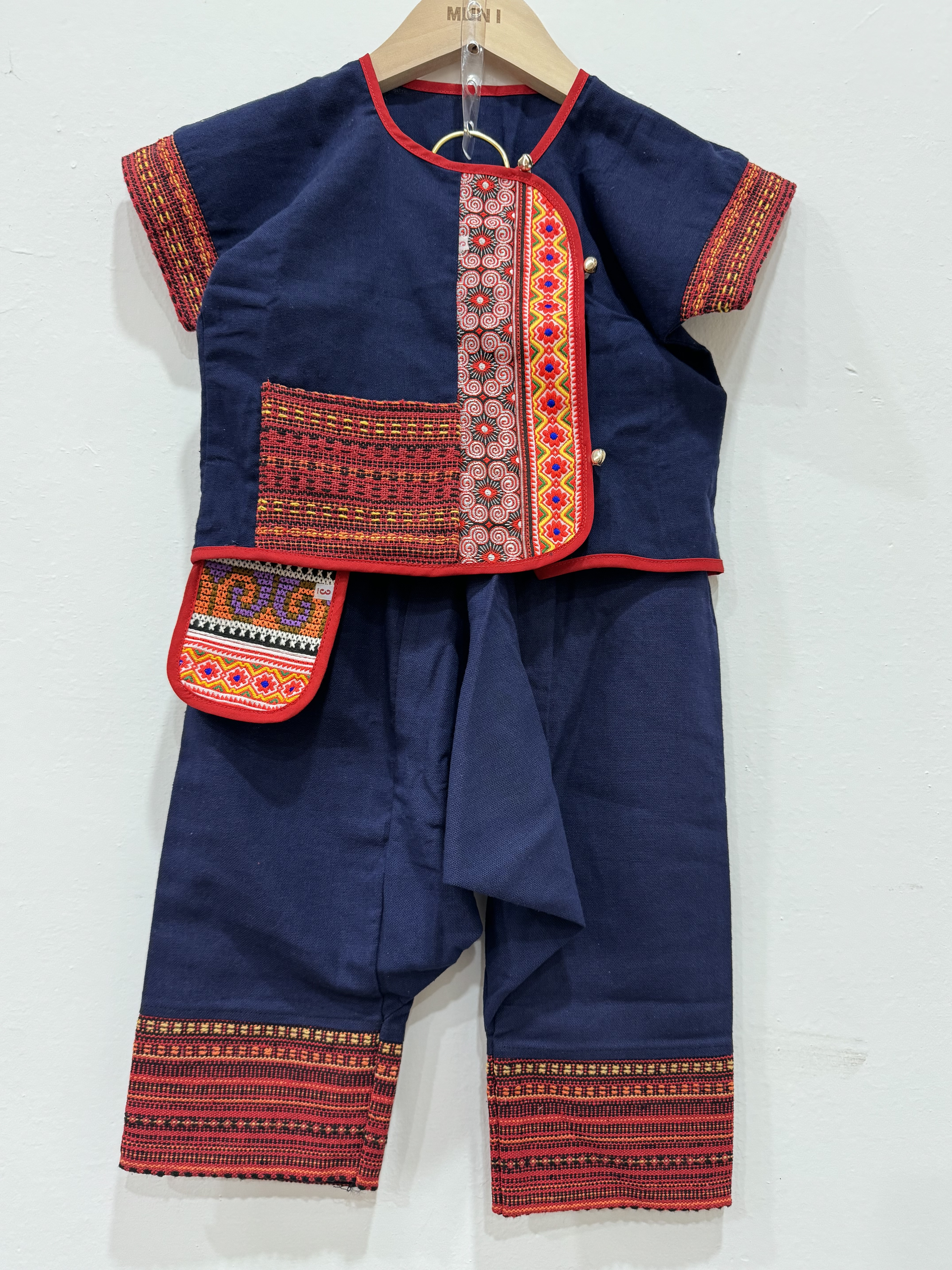 尺碼3-No.5幼童款民族風套裝