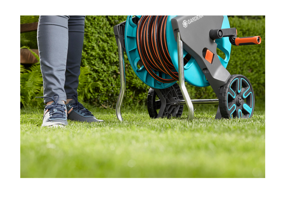 "GARDENA" 德國喉架M(帶滑輪)(淨機)(1套/盒)-[18515]