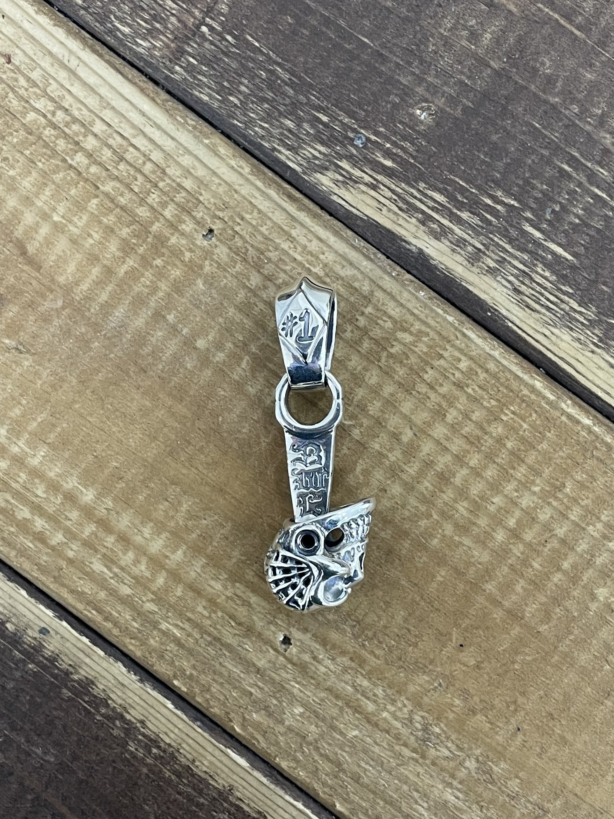 BWL Spider Skull silver