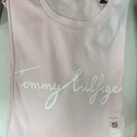 [S] TOMMY HILFIGER SIGNATURE T-SHIRT,PINK, 76J4886-650 (STH638)