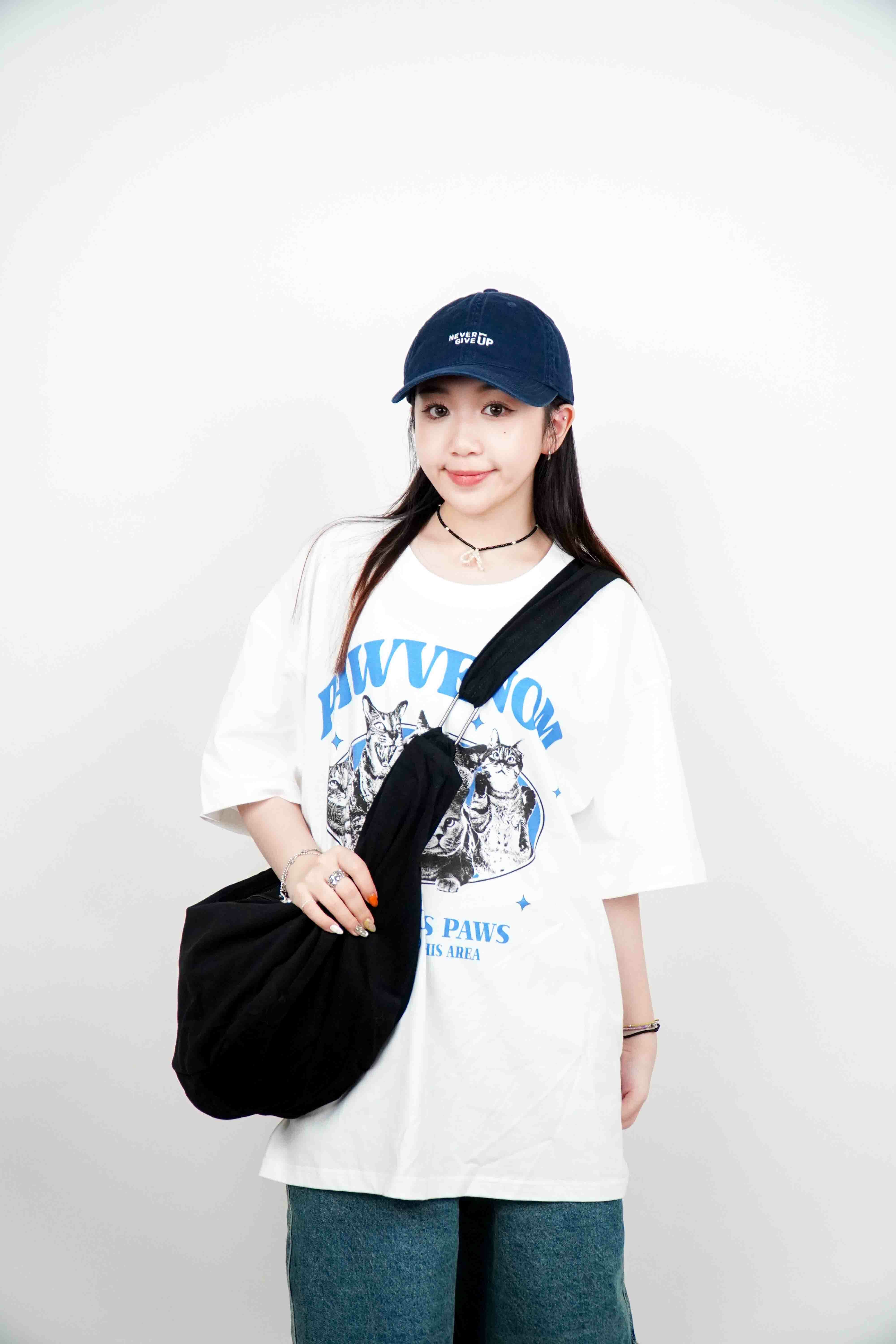 『Always_Good』單肩 帆布 餃子包 斜背 側背包