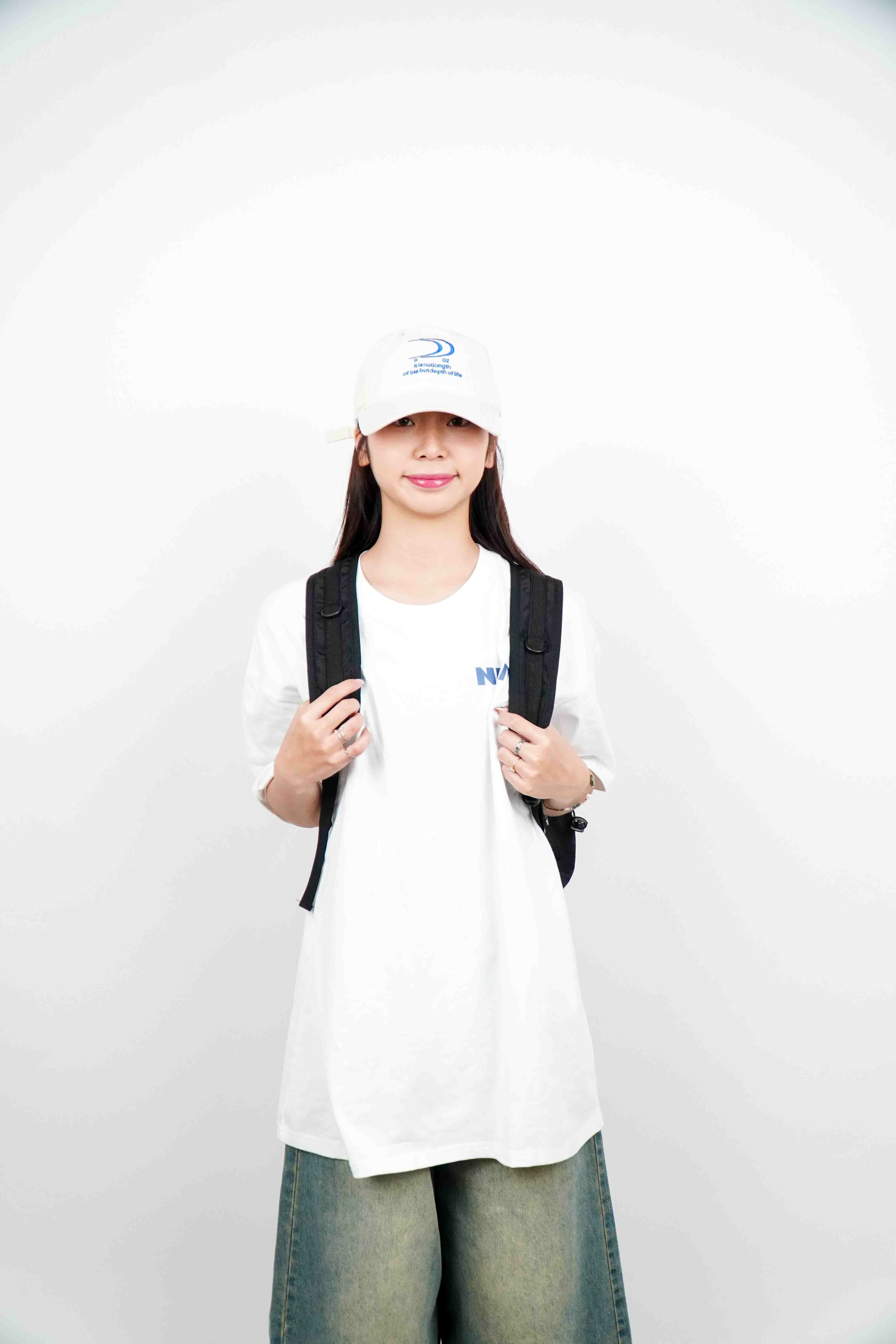 『Always_Good』刺繡 尼龍 多口袋 雙肩 後背包